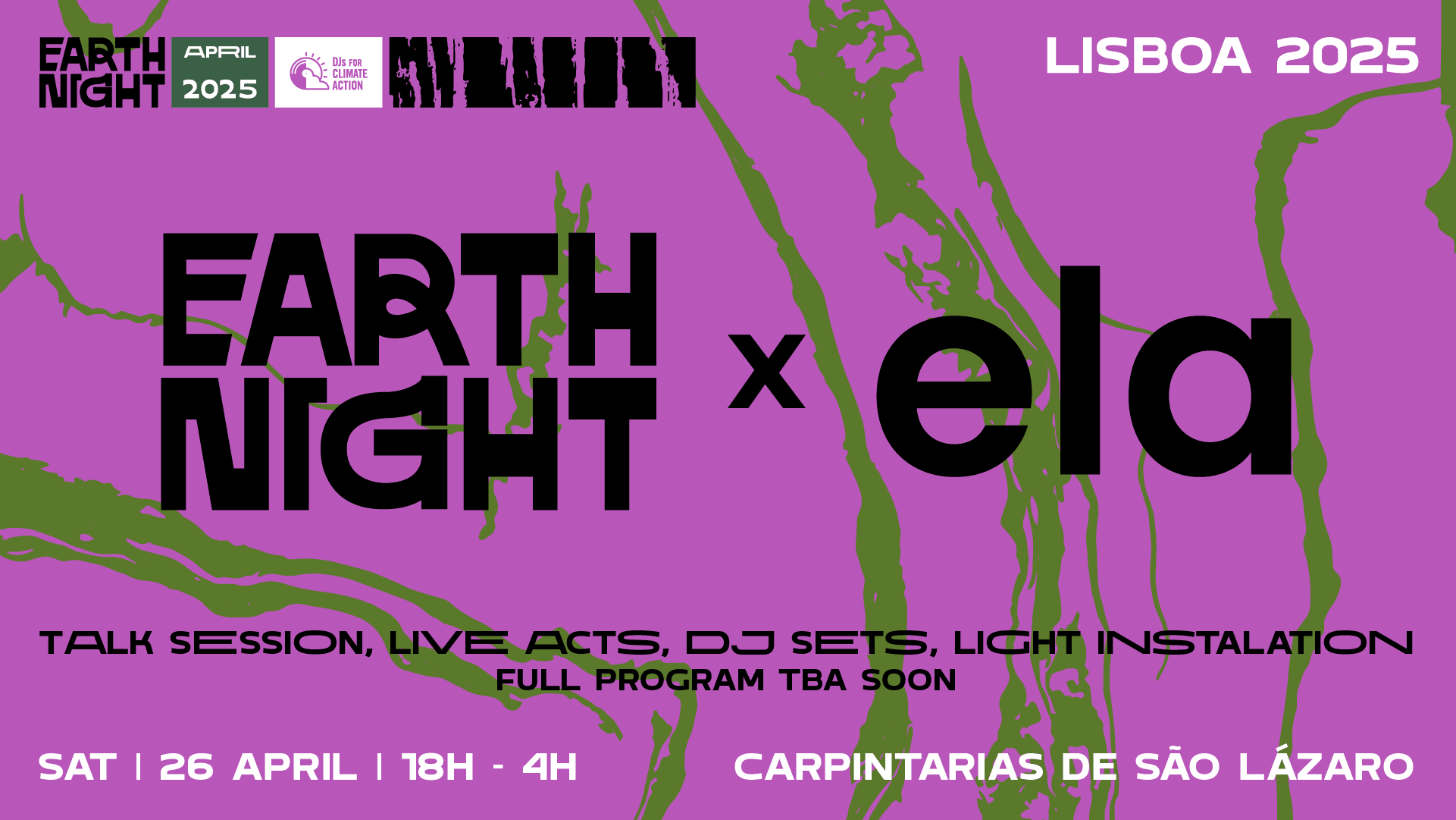 Earth Night X Ela 2025