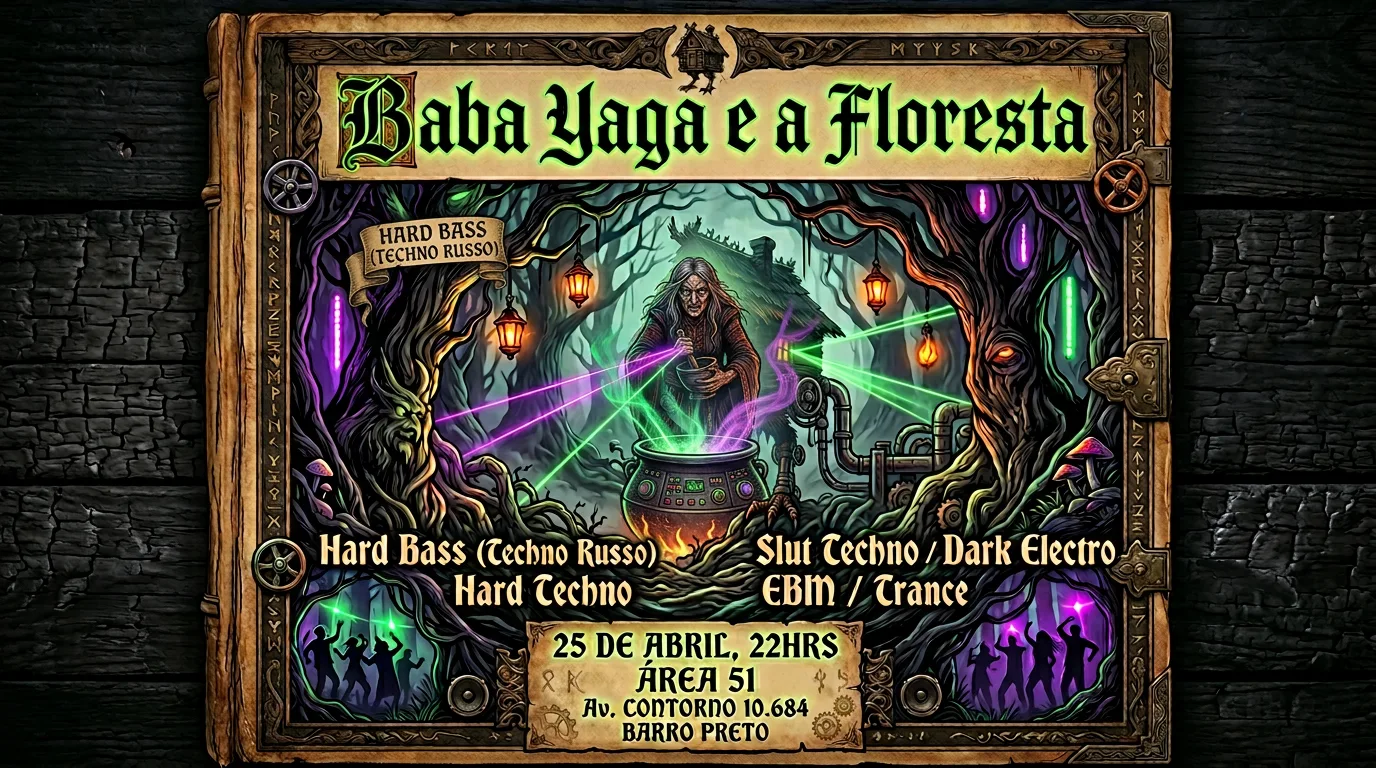 Baba Yaga E A Floresta