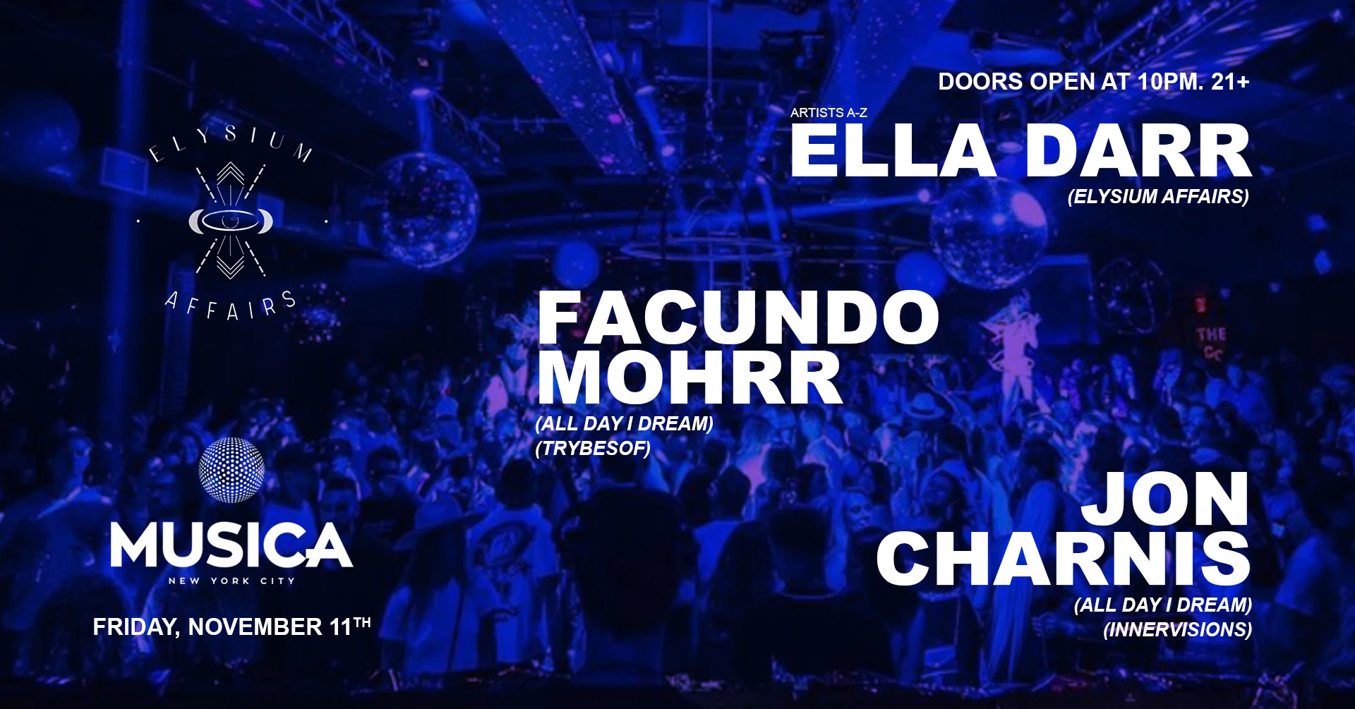 Elysium Affairs Presents Facundo Mohrr & Jon Charnis