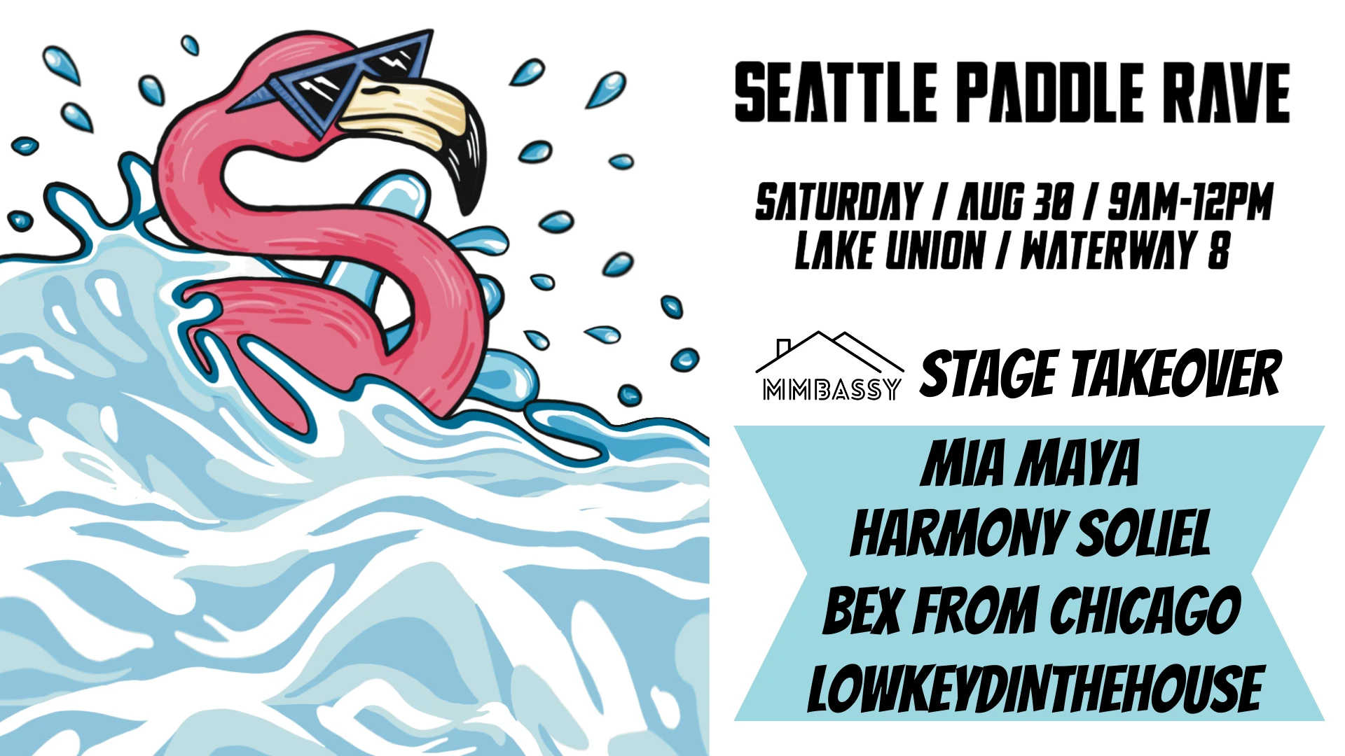 Seattle Paddle Rave - August 30, 2025