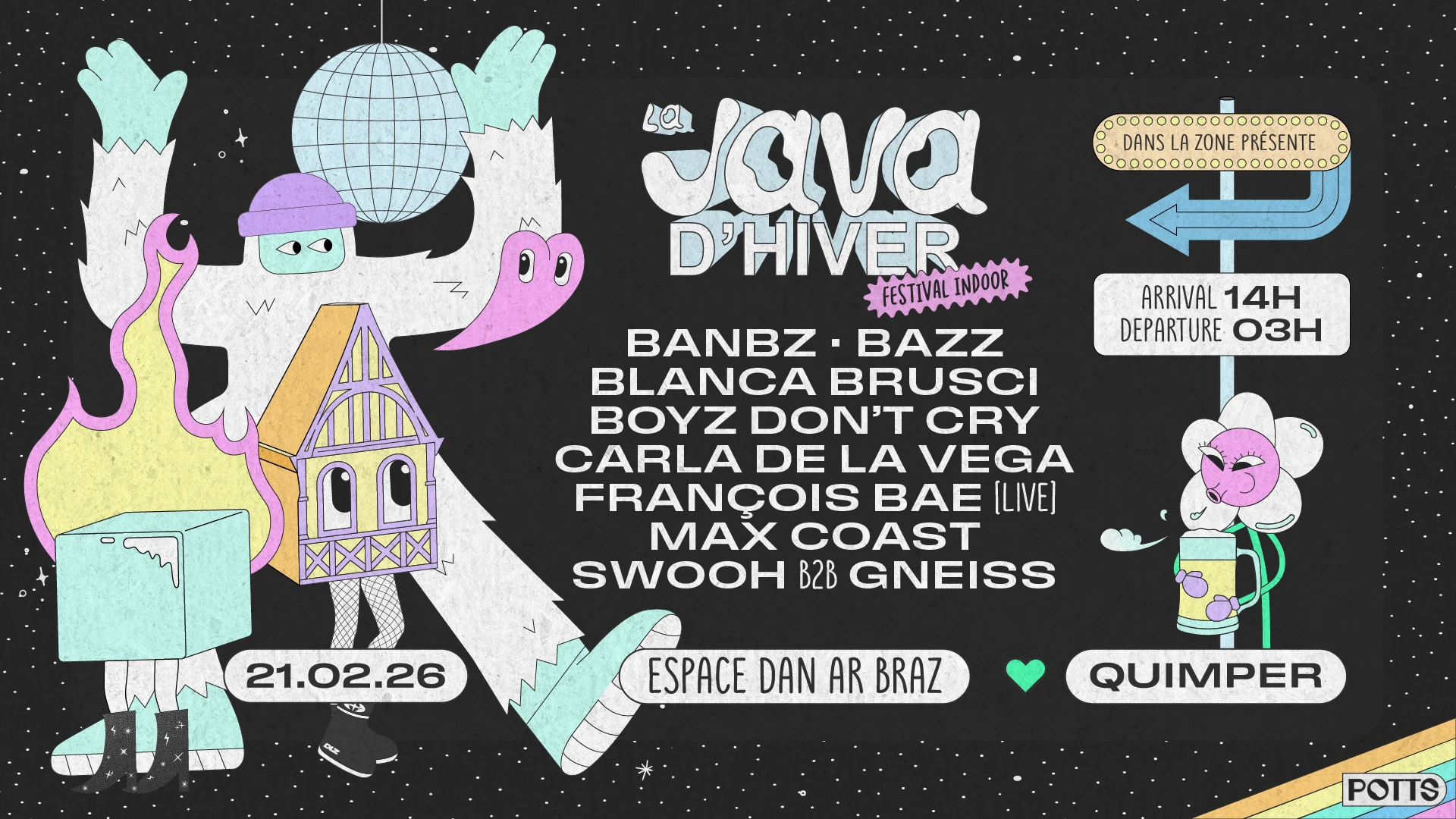 La Java D'hiver : Festival Indoor