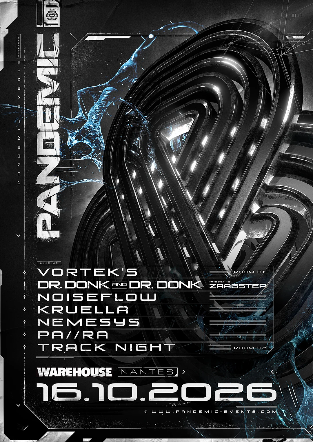 Pandemic W/ Vortek’S - Dr Donk - Noiseflow - Kruella & More