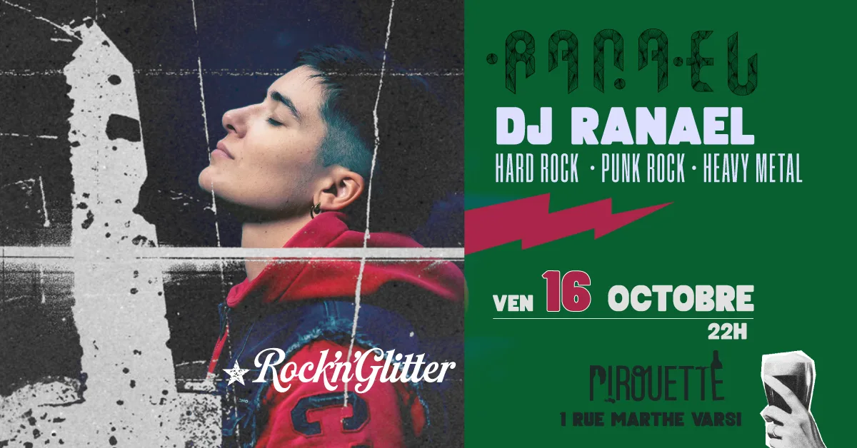 Dj Set Ranael Ven 16 Octobre (Hard Rock, Punk Rock)