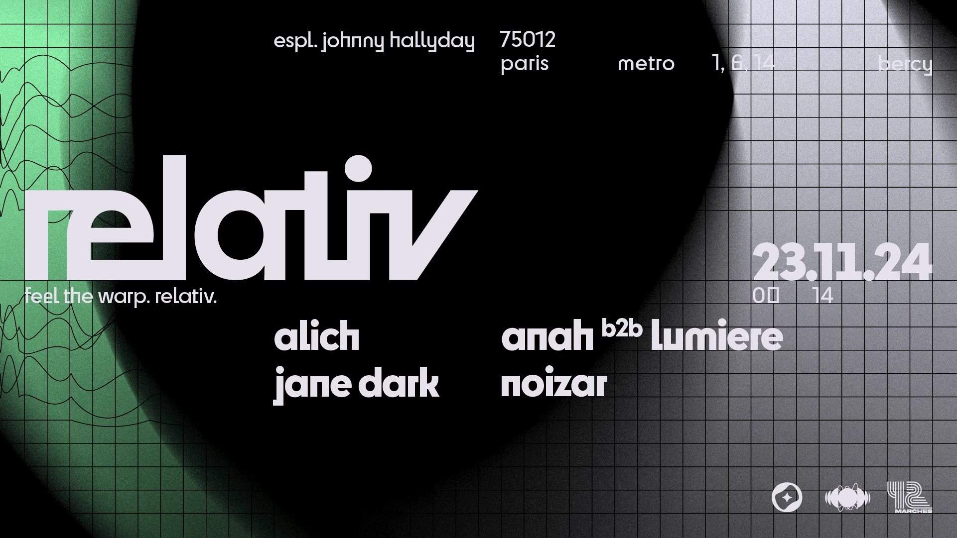 Relativ • -- Alich, Anah B2b Lumiere, Jane Dark, Noizar