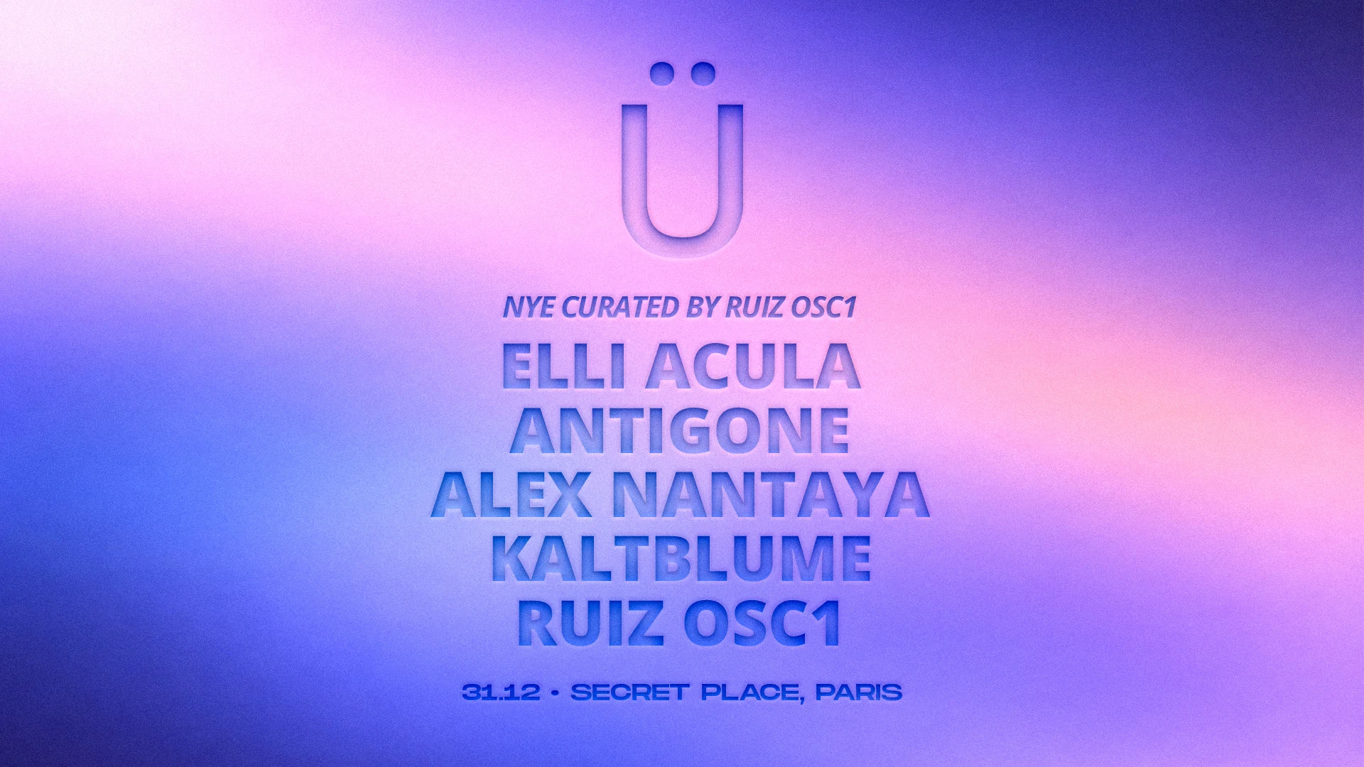Grüv Nye • Elli Acula, Ruiz Osc1, Antigone, Kaltblume & More