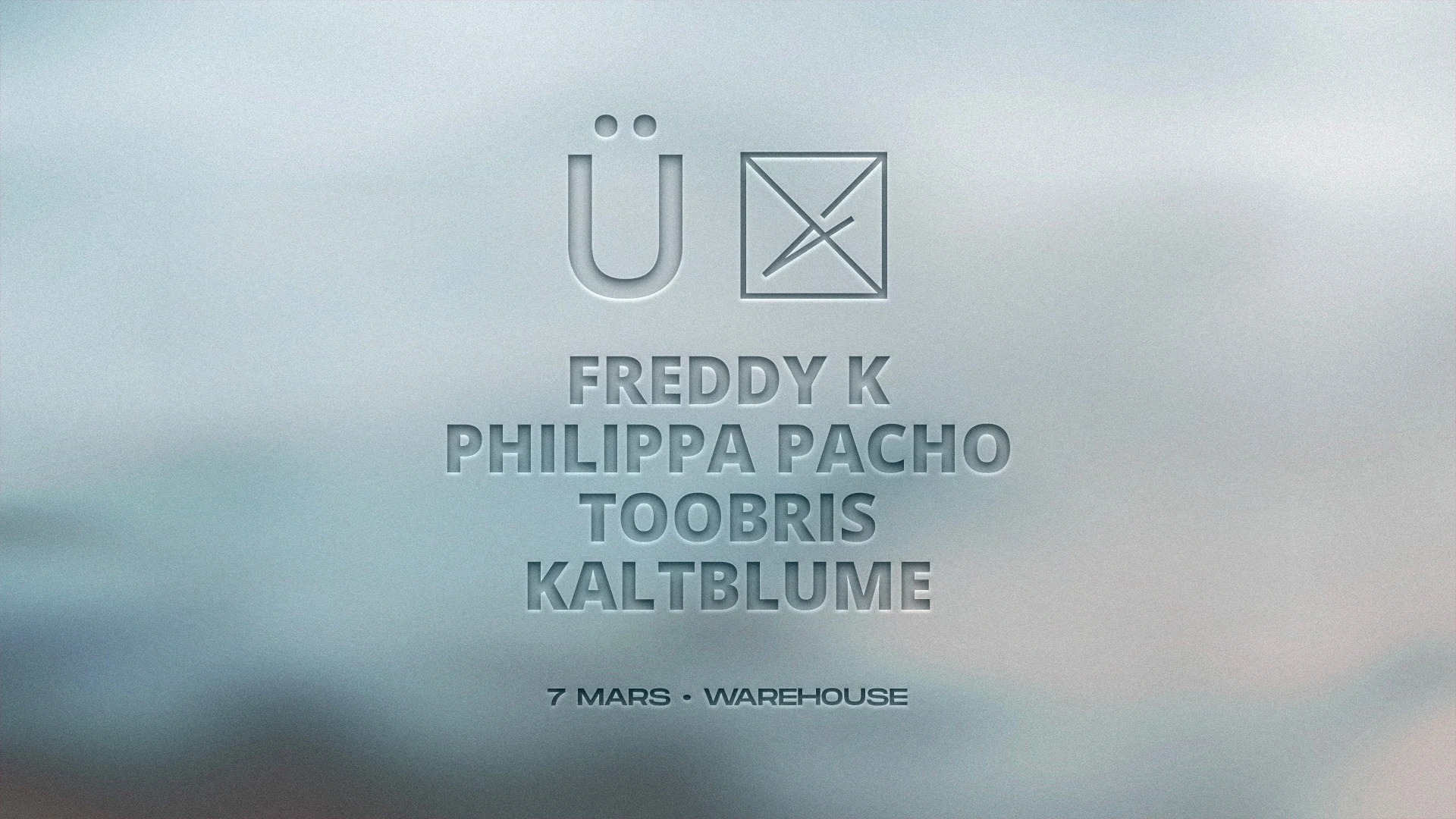 Grüv X Vault Sessions • Freddy K, Philippa Pacho, Toobris...
