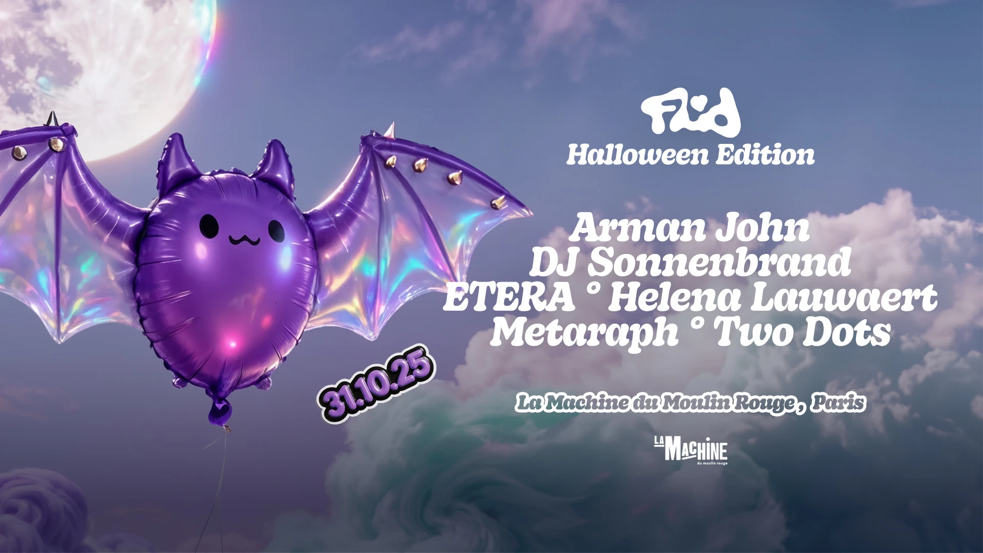 Fluid Halloween • Metaraph, Arman John, Helena Lauwaert...