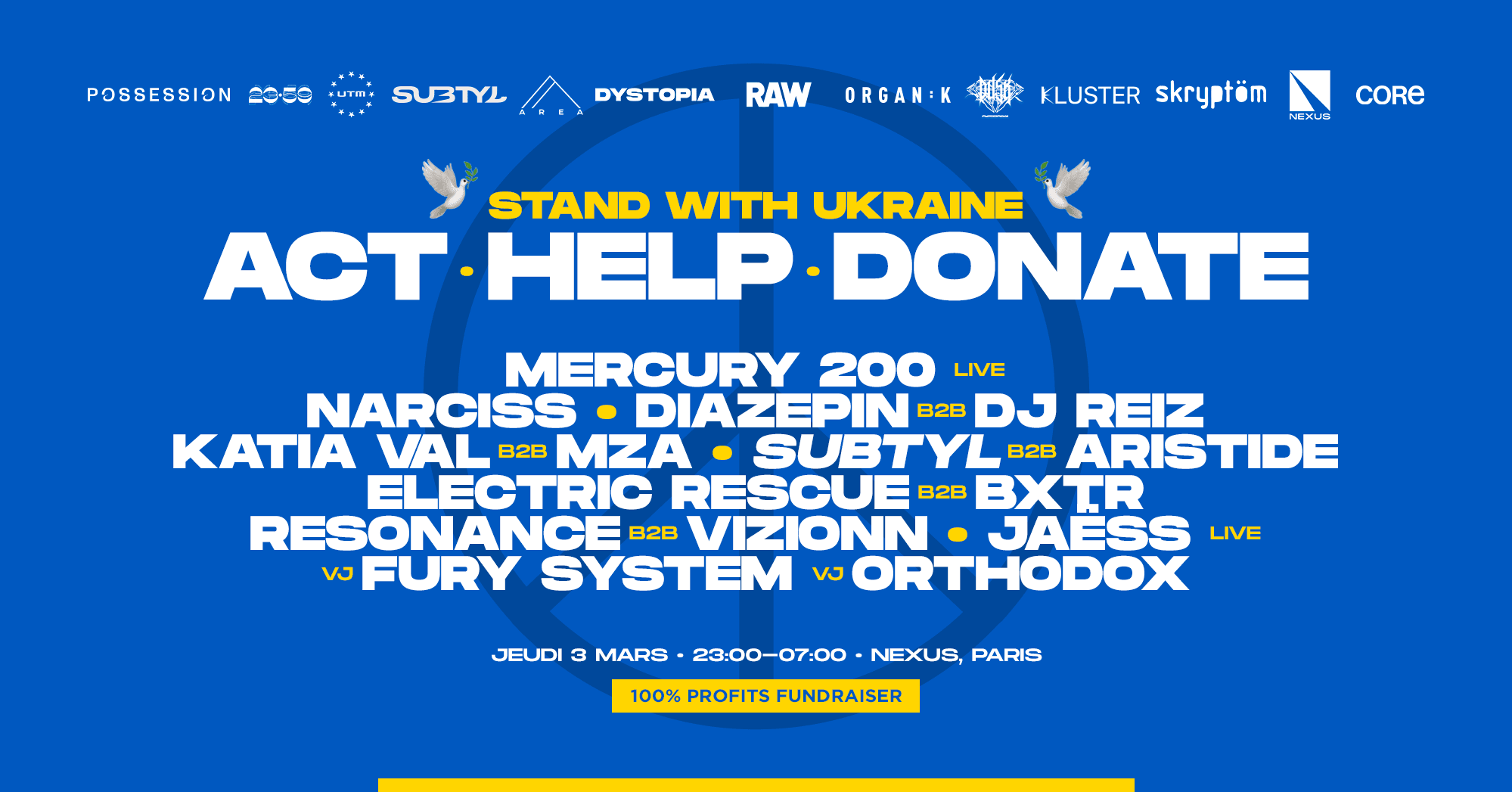 Acting For Peace: Dance For Ukraine