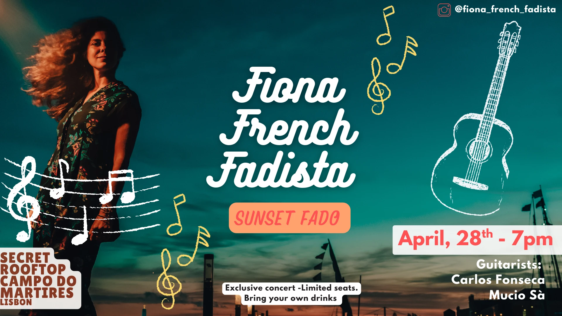 Sunset Fado On Rooftop - Fiona French Fadista
