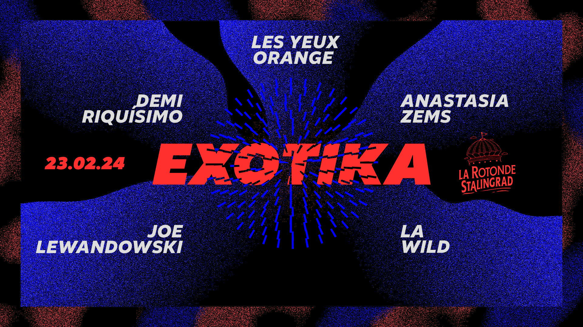 Places Dispo A L’Entrée - Les Yeux Orange : Exotika