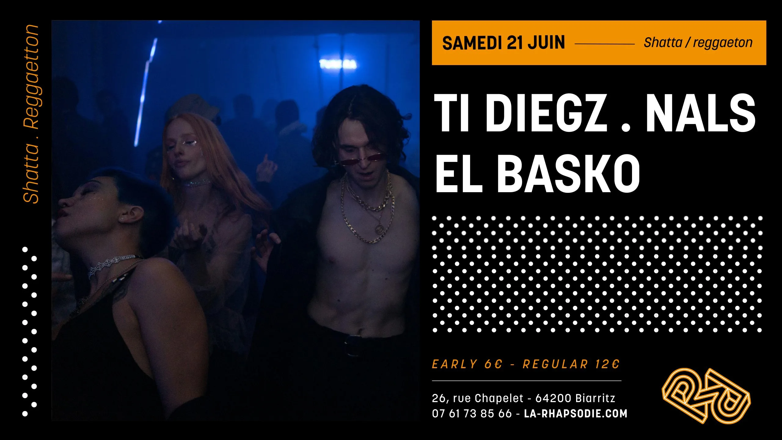 Fete De La Musique : El-Basko • Nals • Ti Diegz