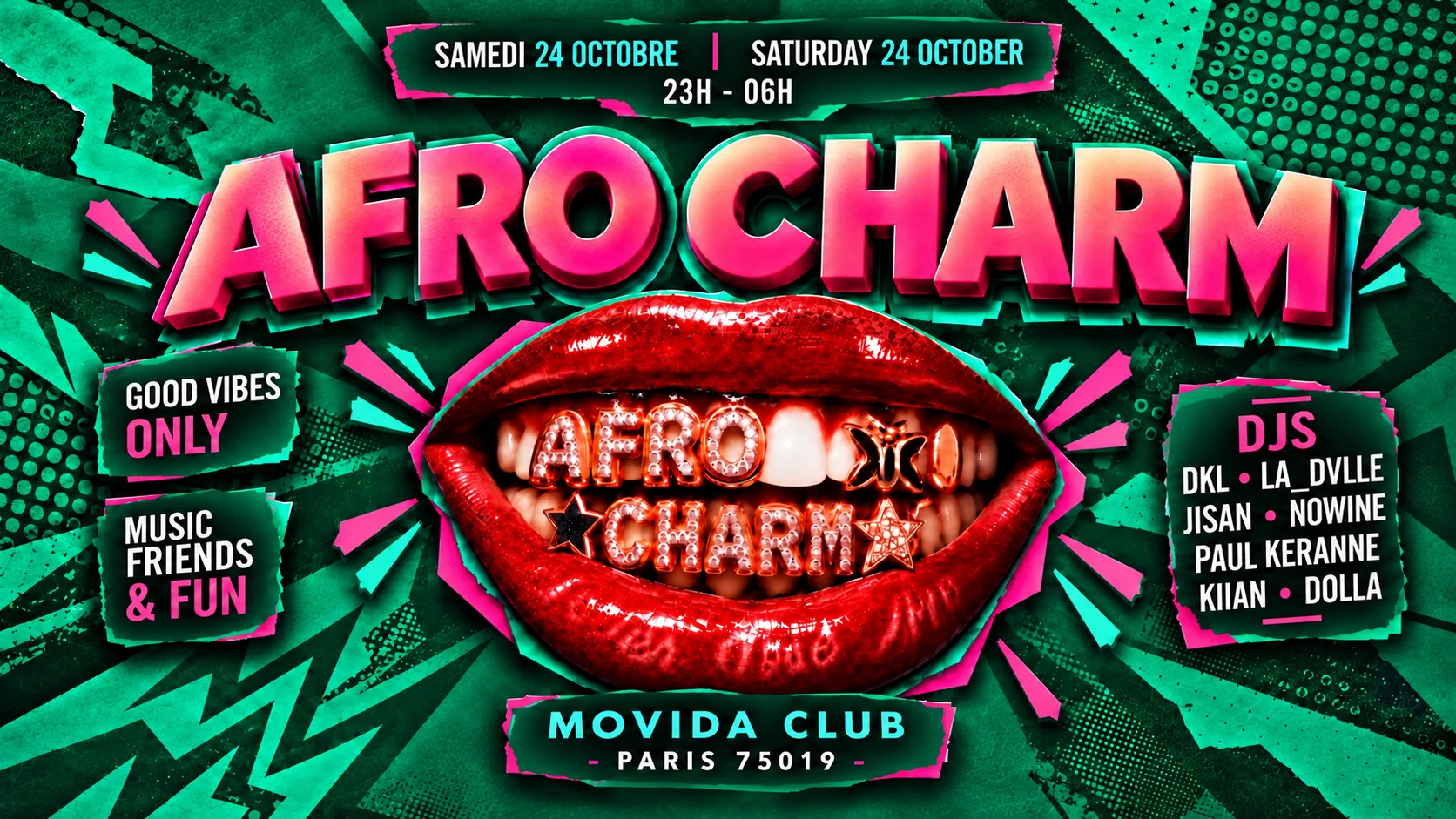 Afro Charm Club 🧨