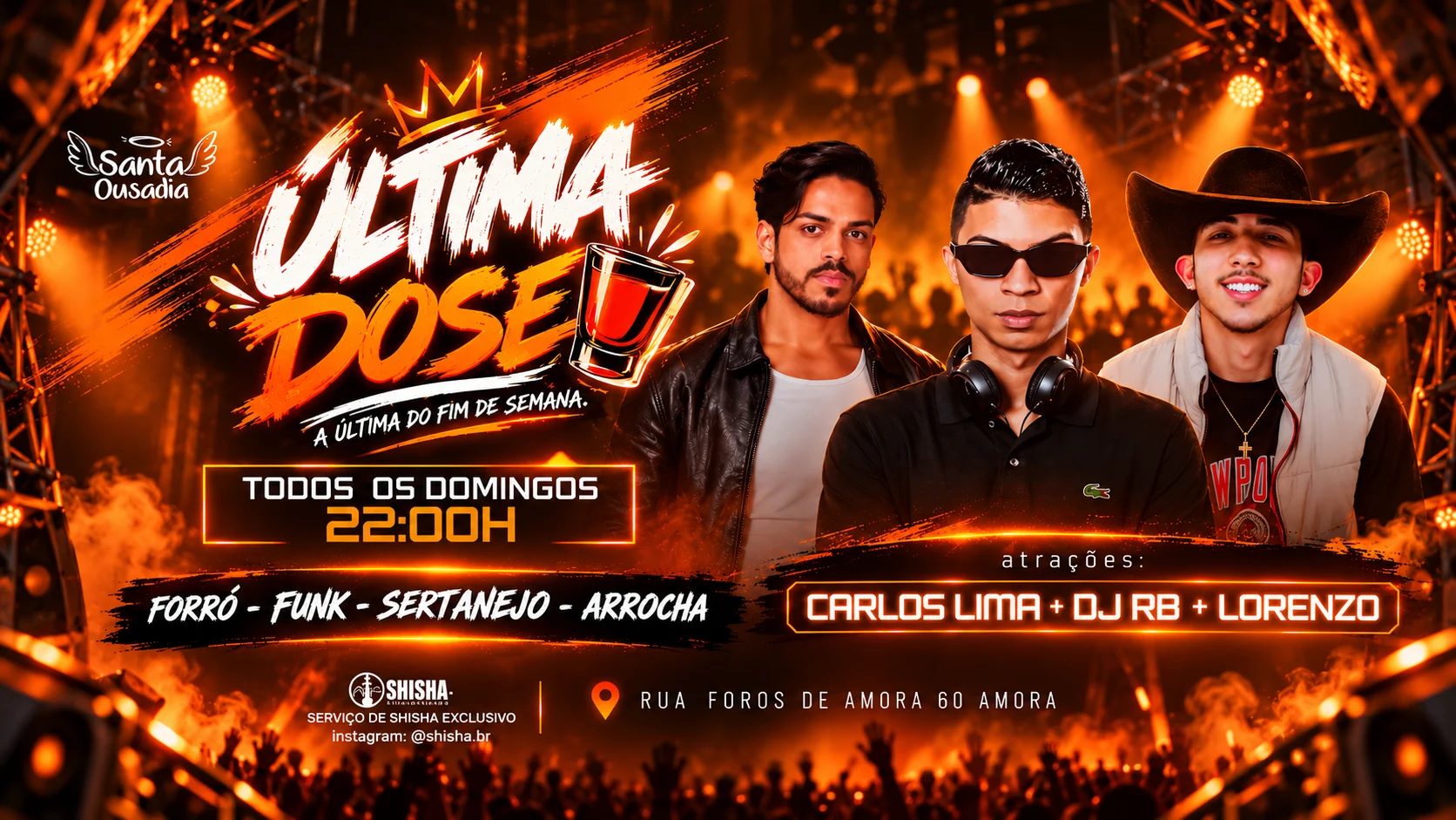 Última Dose - Carlos Lima, Lorenzo, Dj Rb
