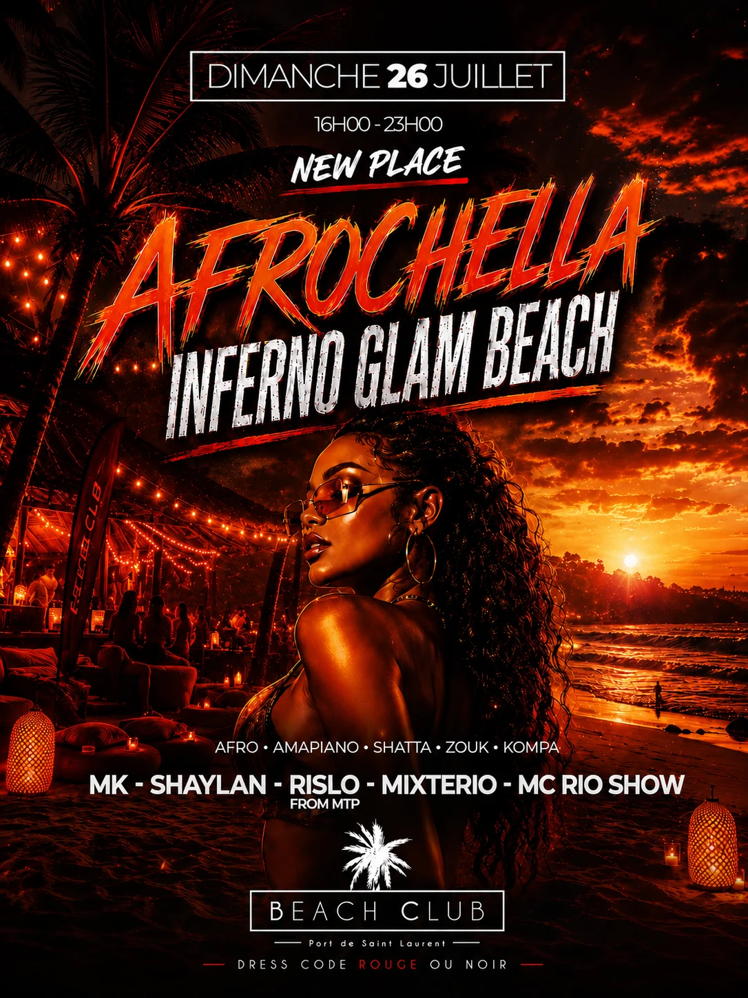Afrochella: Inferno Glam Beach