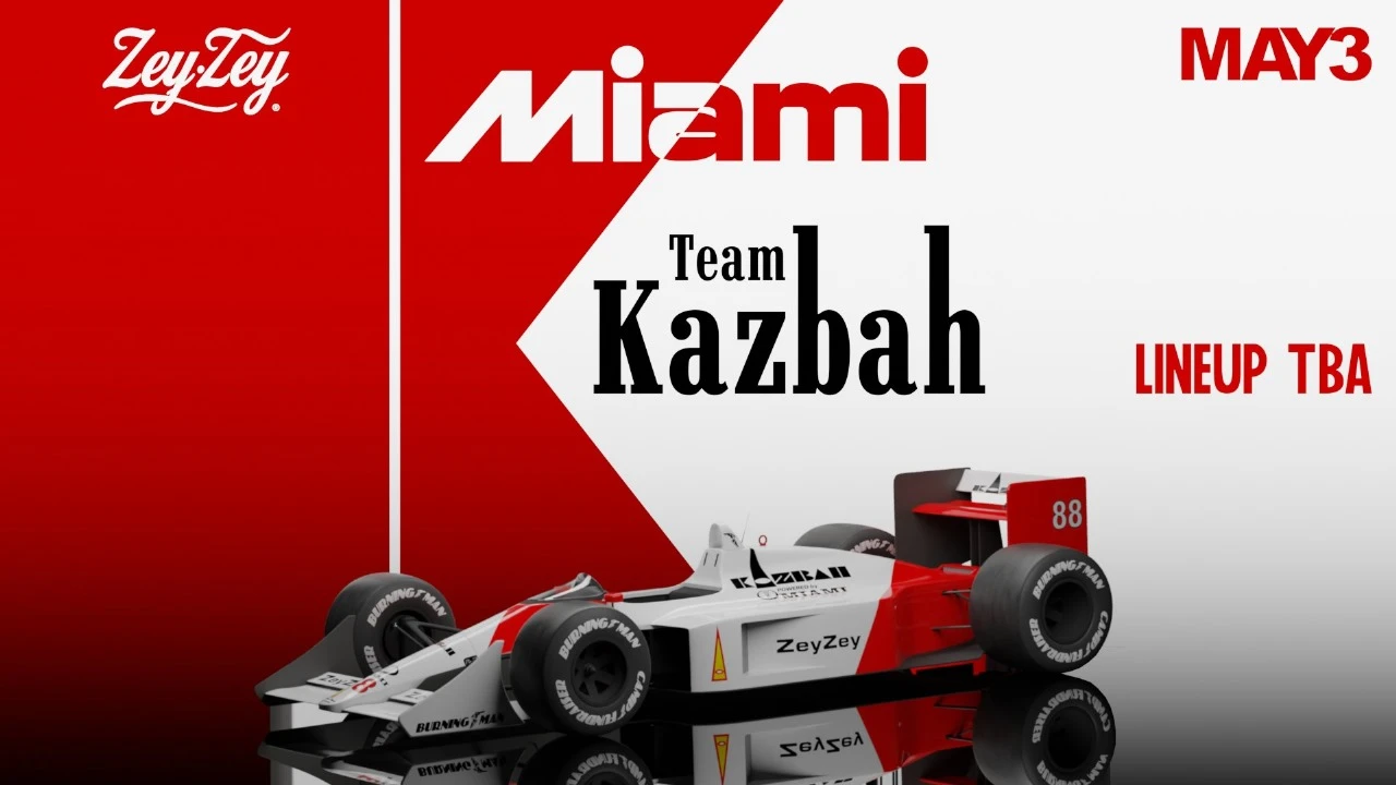 Team Kazbah Miami F1 2025