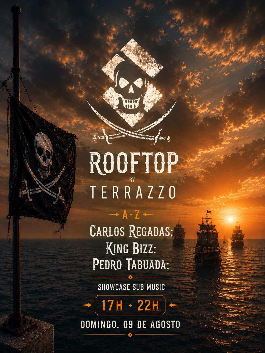 Sub Music Terrazzo Rooftop Sunset - Faro