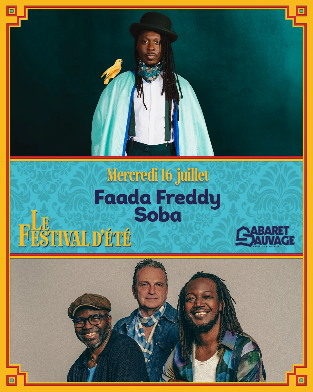 Festival D'été • Faada Freddy I Soba • 16.07.25