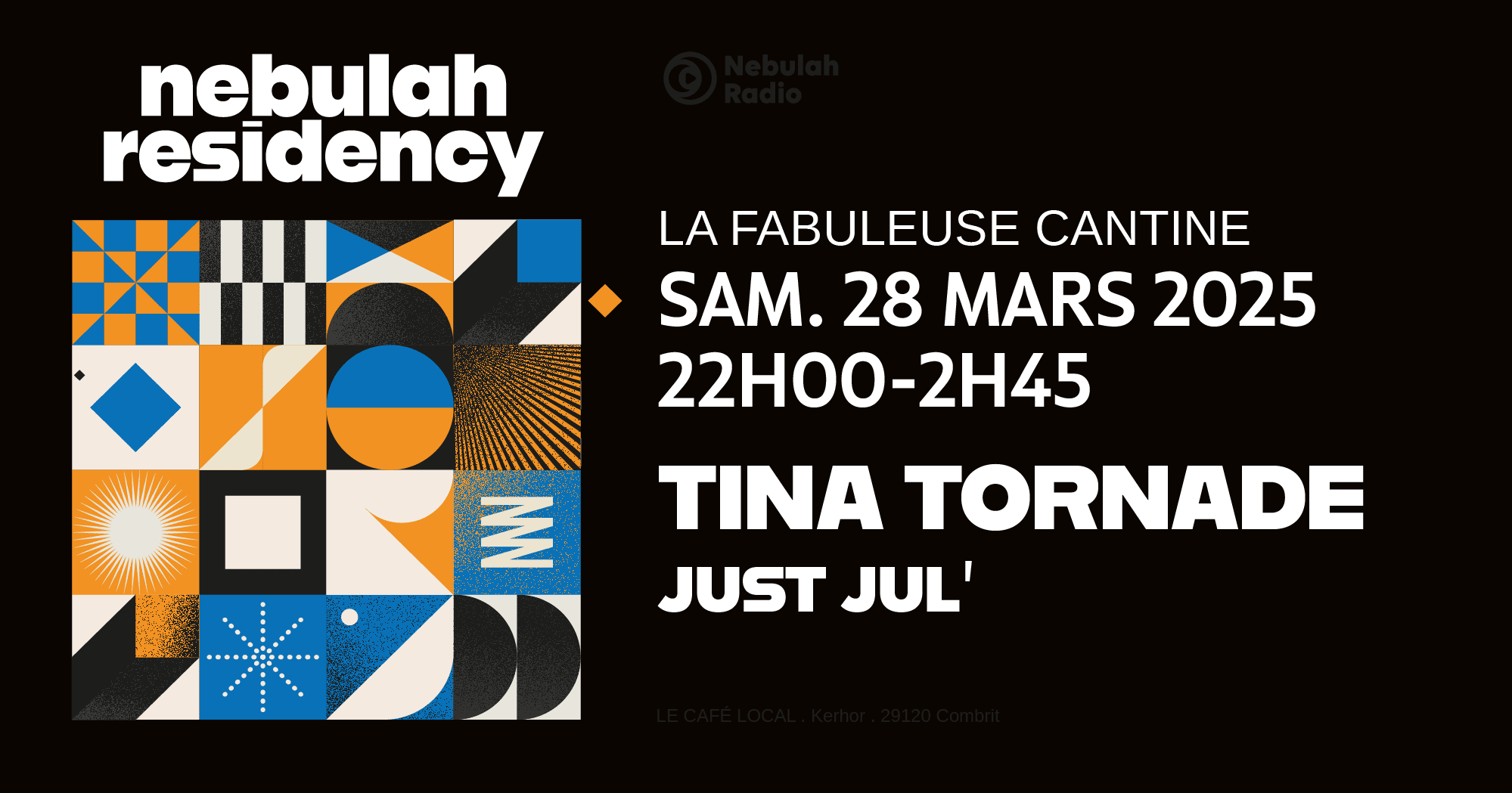 Nebulah Residency - Just Jul' Invite Tina Tornade