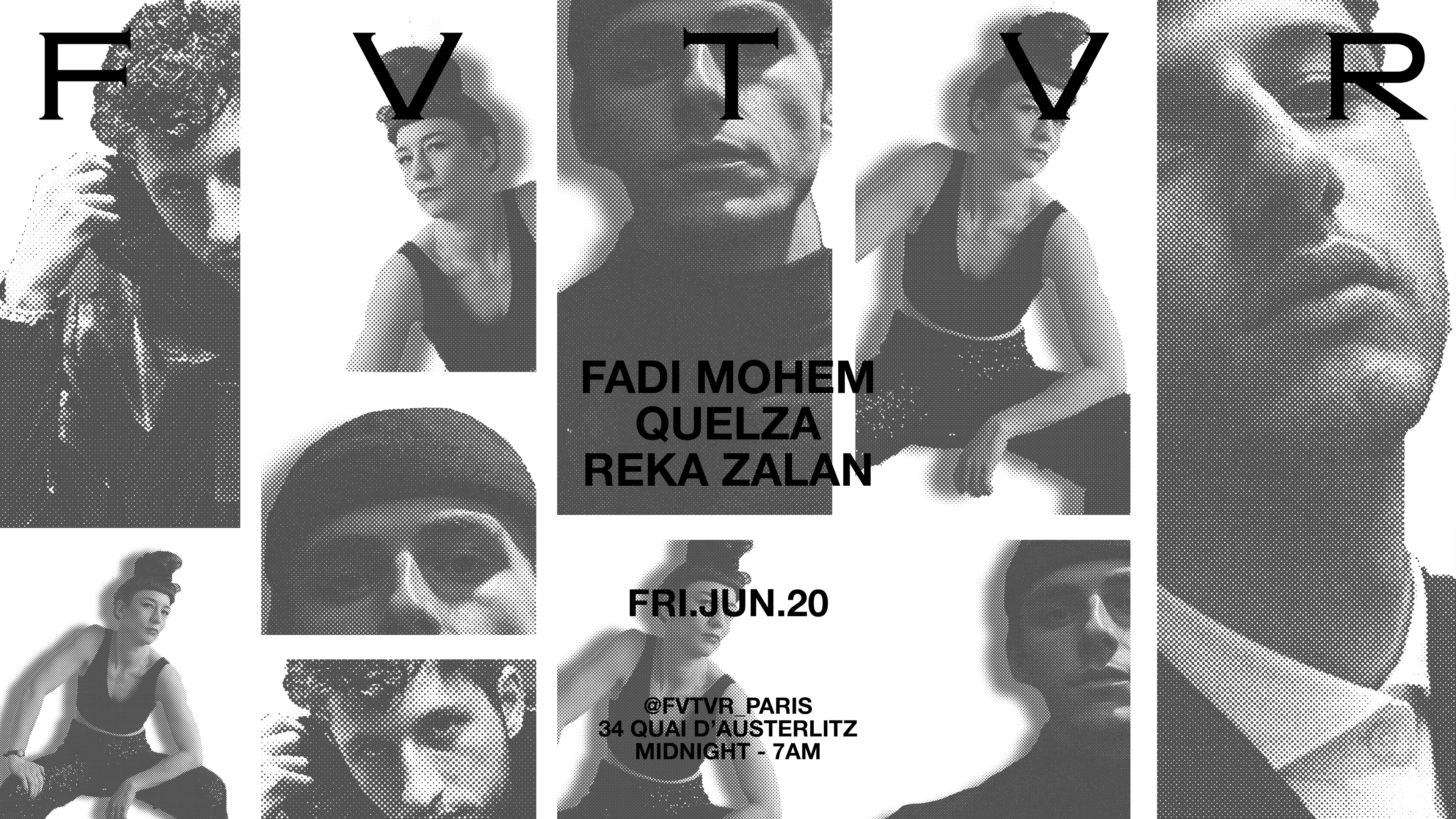 Fvtvr Curated By Fadi Mohem W/ Quelza, Reka Zalan