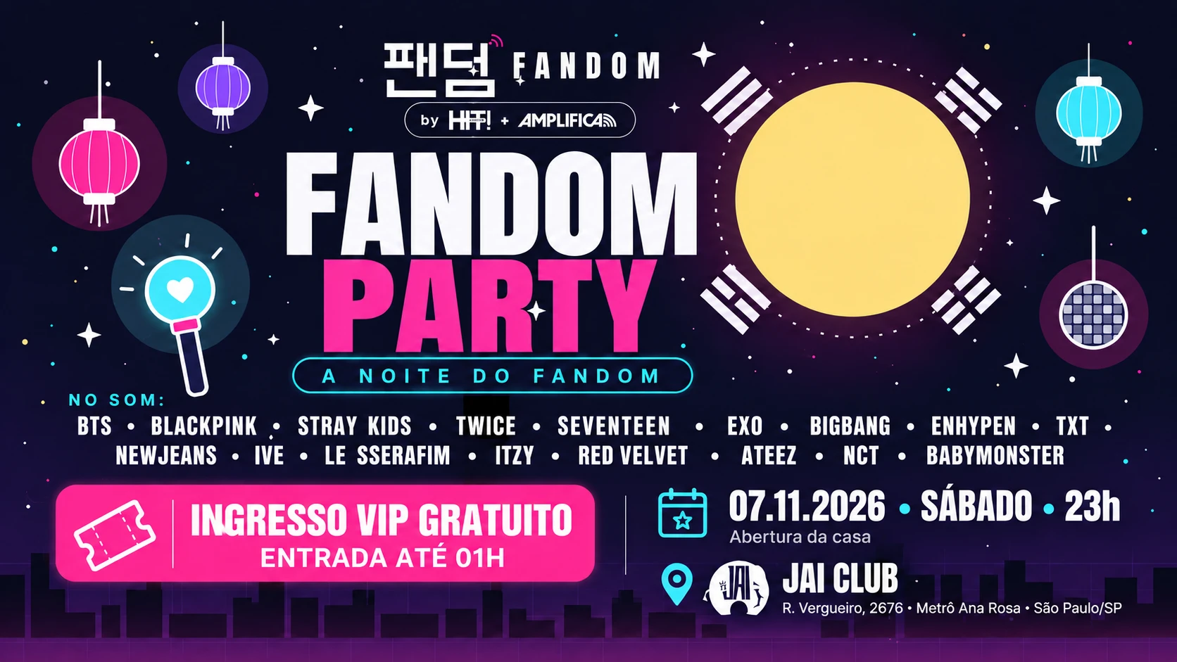 Fandom Party — A Noite Do Fandom