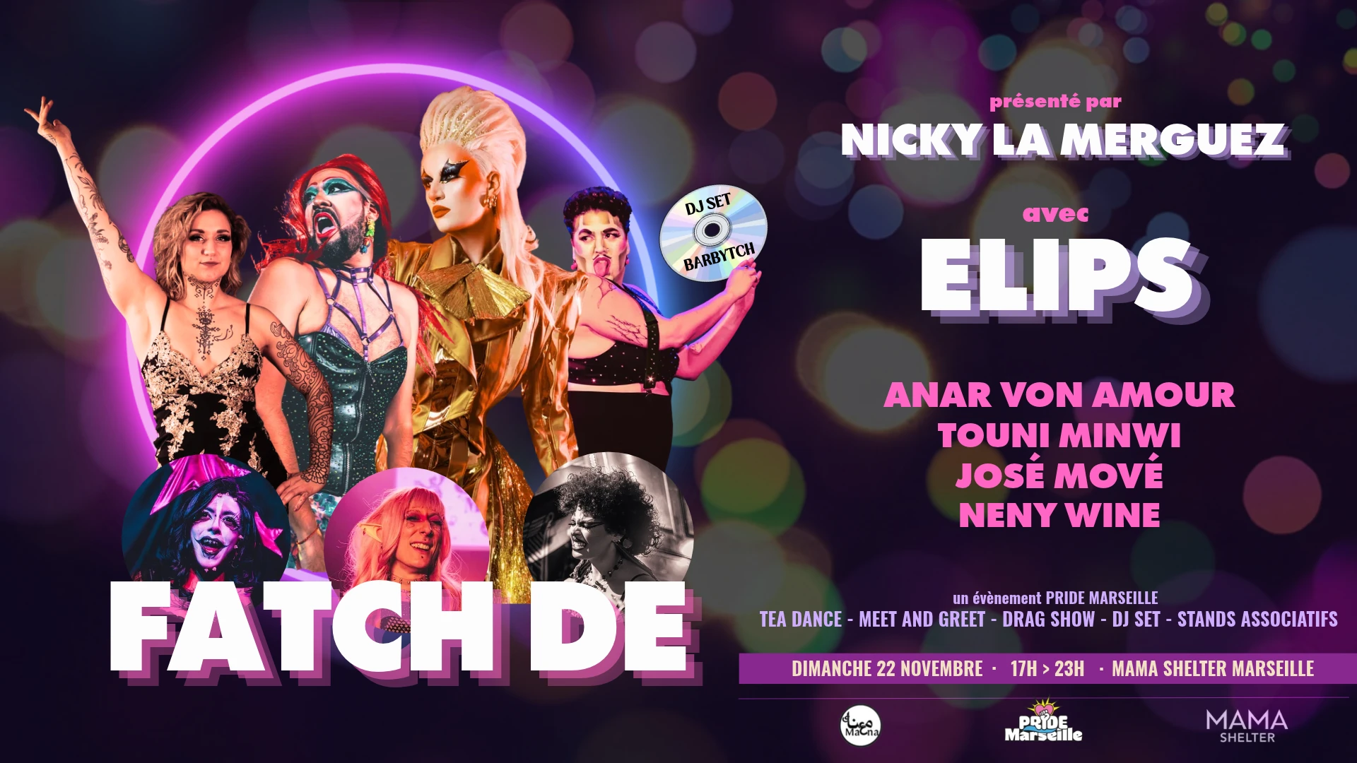Fatch De #1 Avec Elips (Sunday Drag Tea Dance)