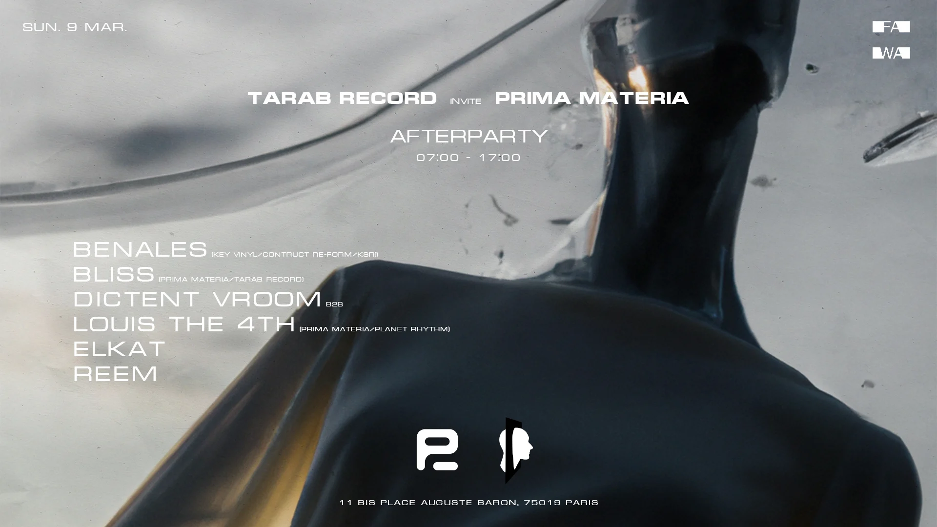 Tarab Invite Prima Materia @Fawa
