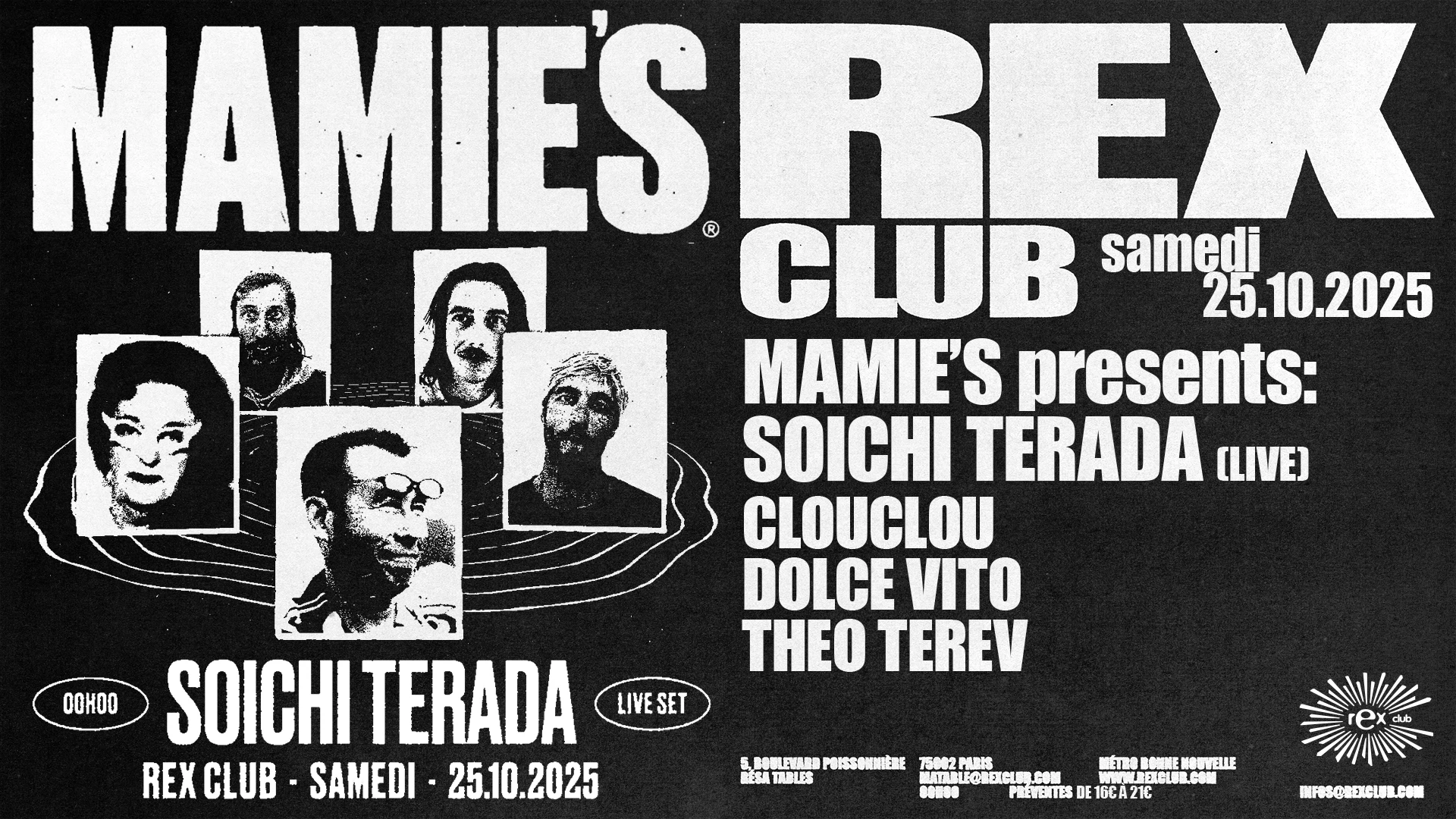 Mamie's Presents: Soichi Terada (Live), La Mamie's