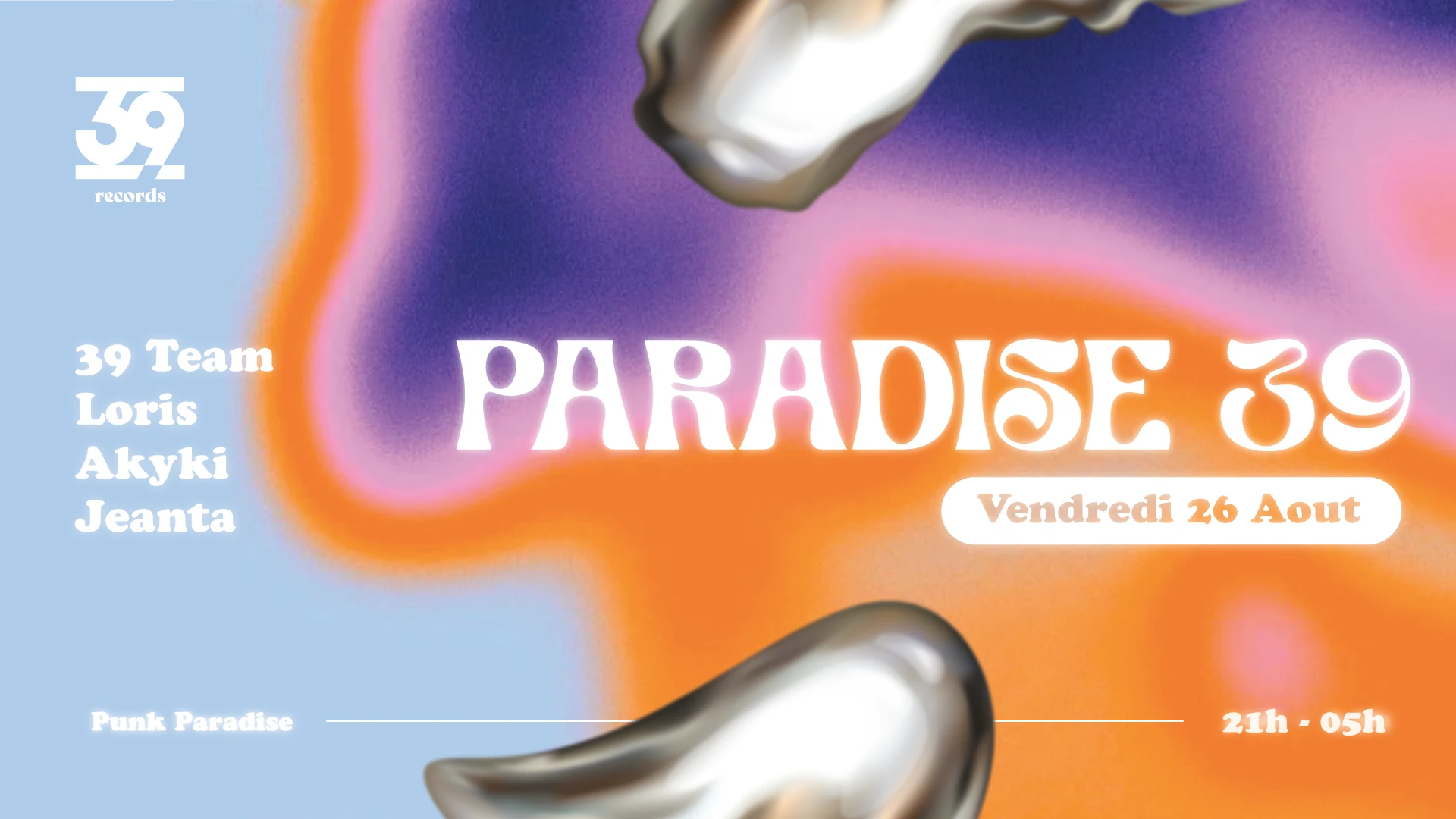 Paradise 39 - 39 Records W/ Jeanta, Akyki, Loris