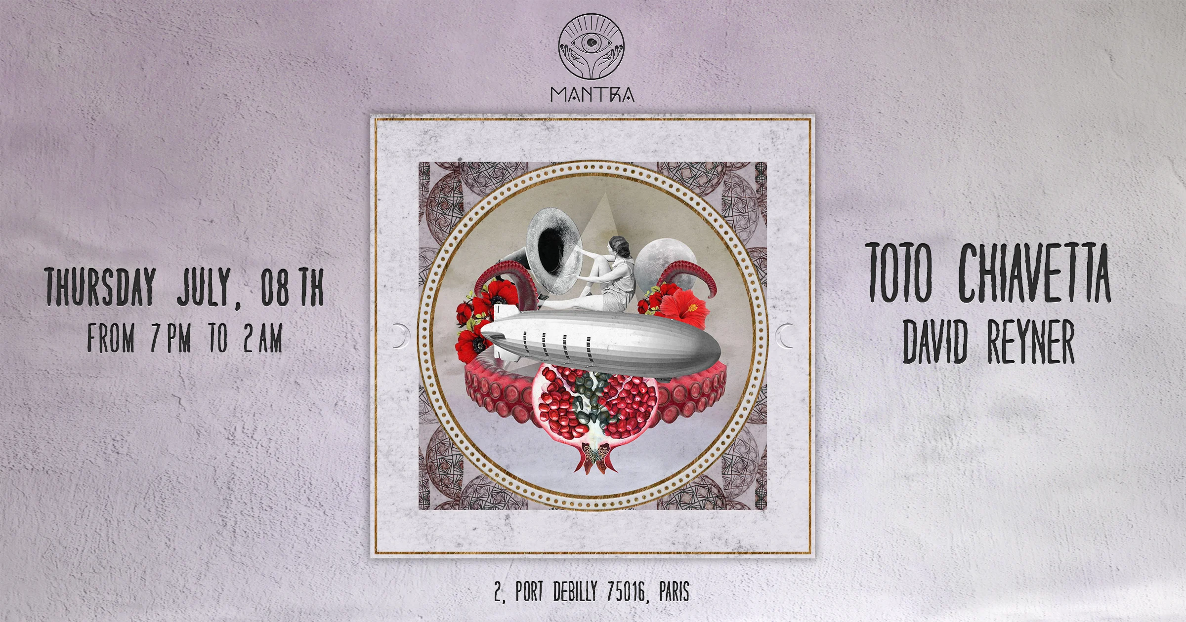 Mantra Paris Presents Toto Chiavetta 