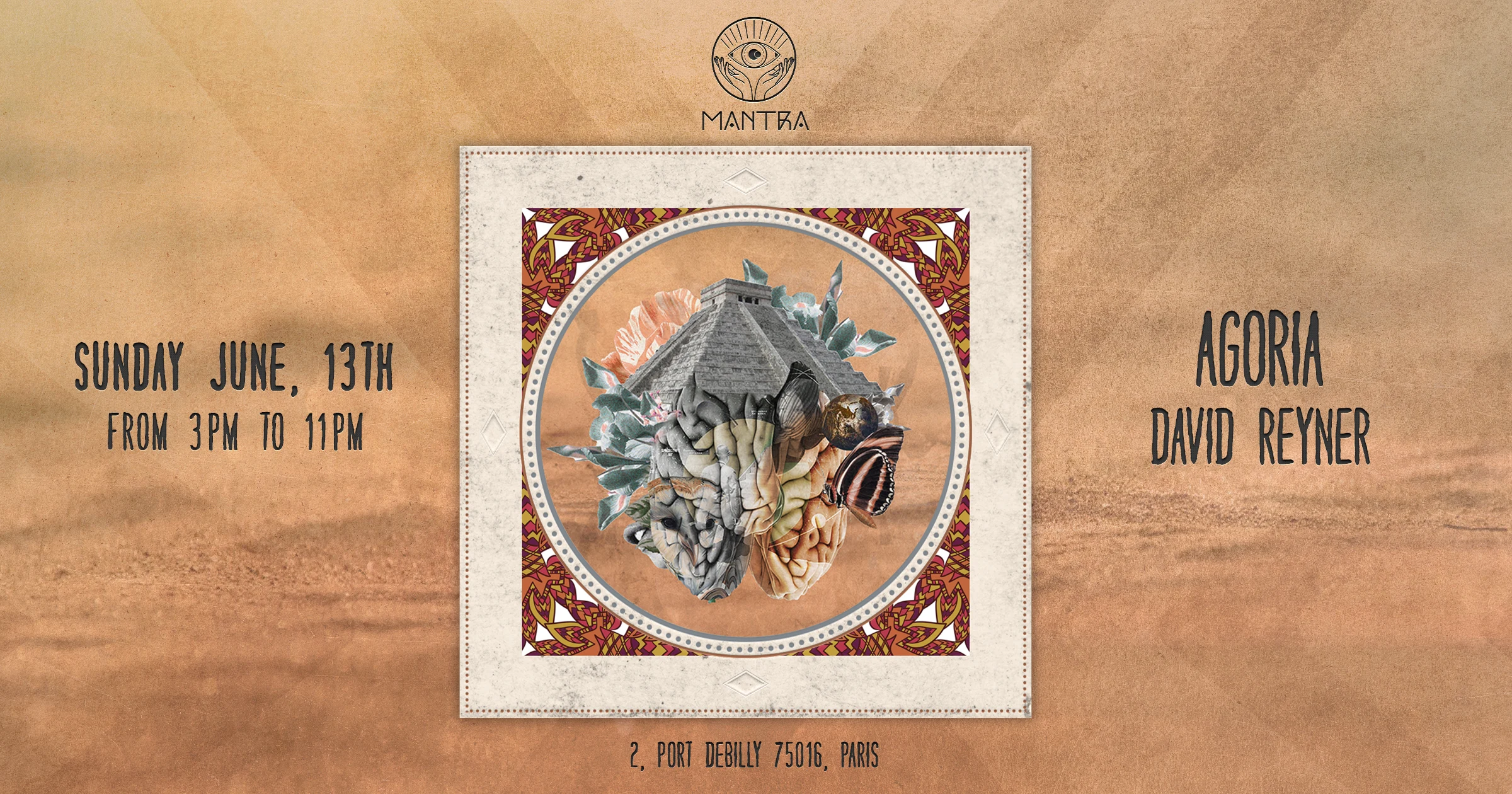 Mantra Paris Opening Week-End With : Agoria & David Reyner