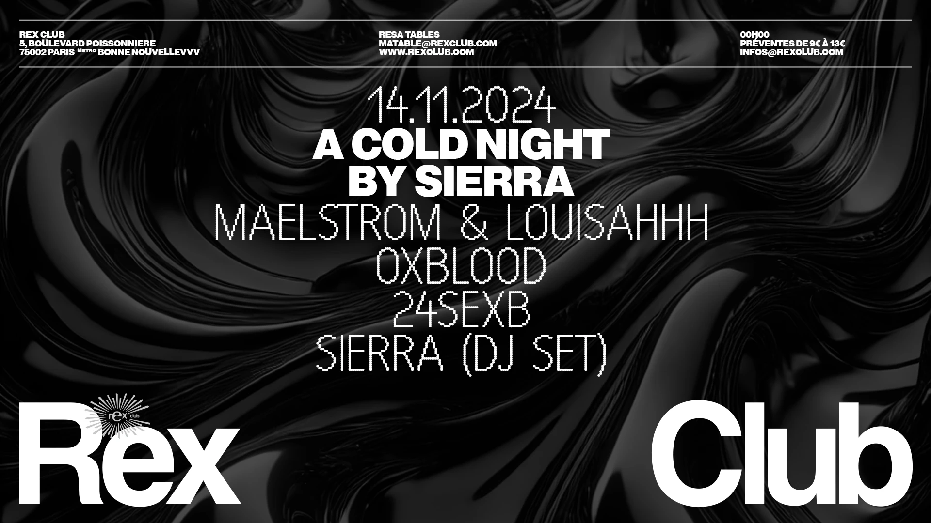 « A Cold Night By Sierra » : Maelström & Louisahhh & More