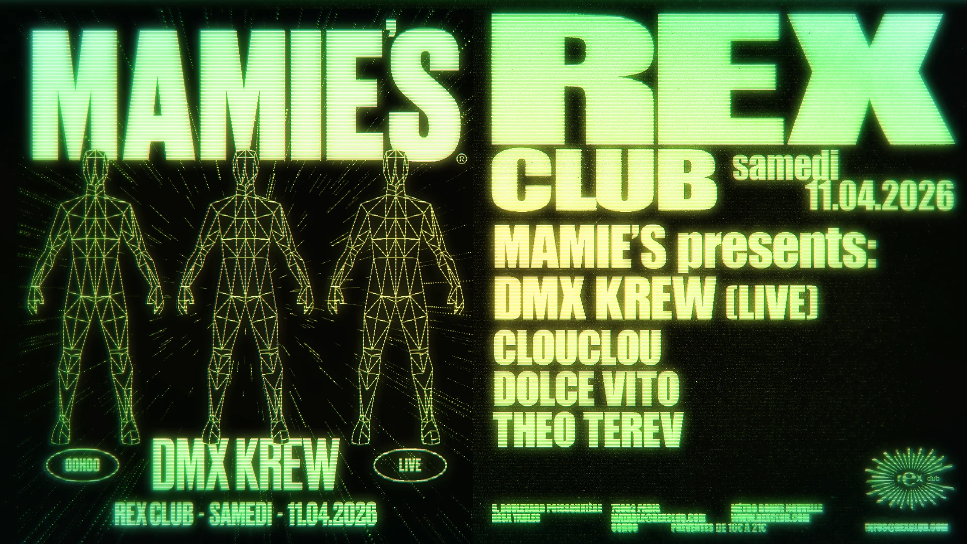 Mamie's Presents: Dmx Krew (Live), La Mamie's