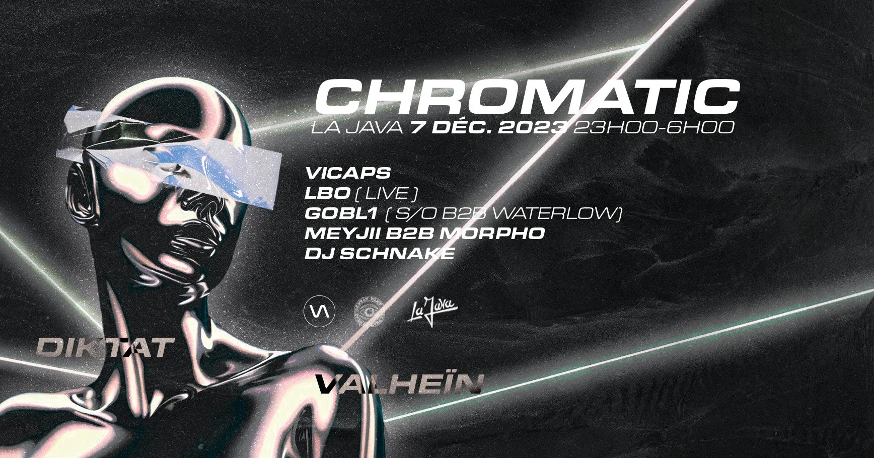 Chromatic : Dj Schnake, Vicaps, Lbo, Gobl1, Meyjii & Morpho