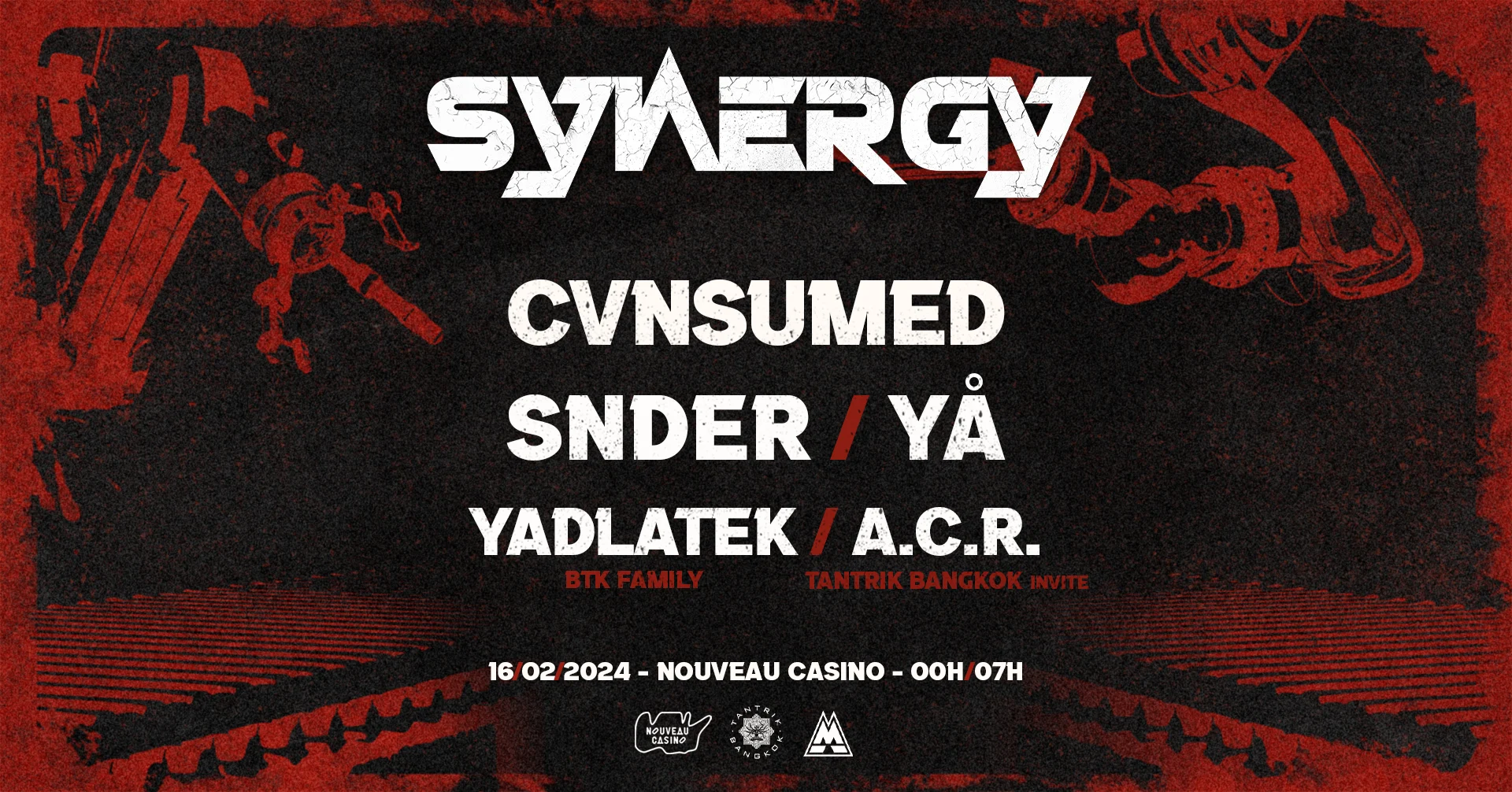 Synergy W/ Cvnsumed ° Snder ° Ya & More
