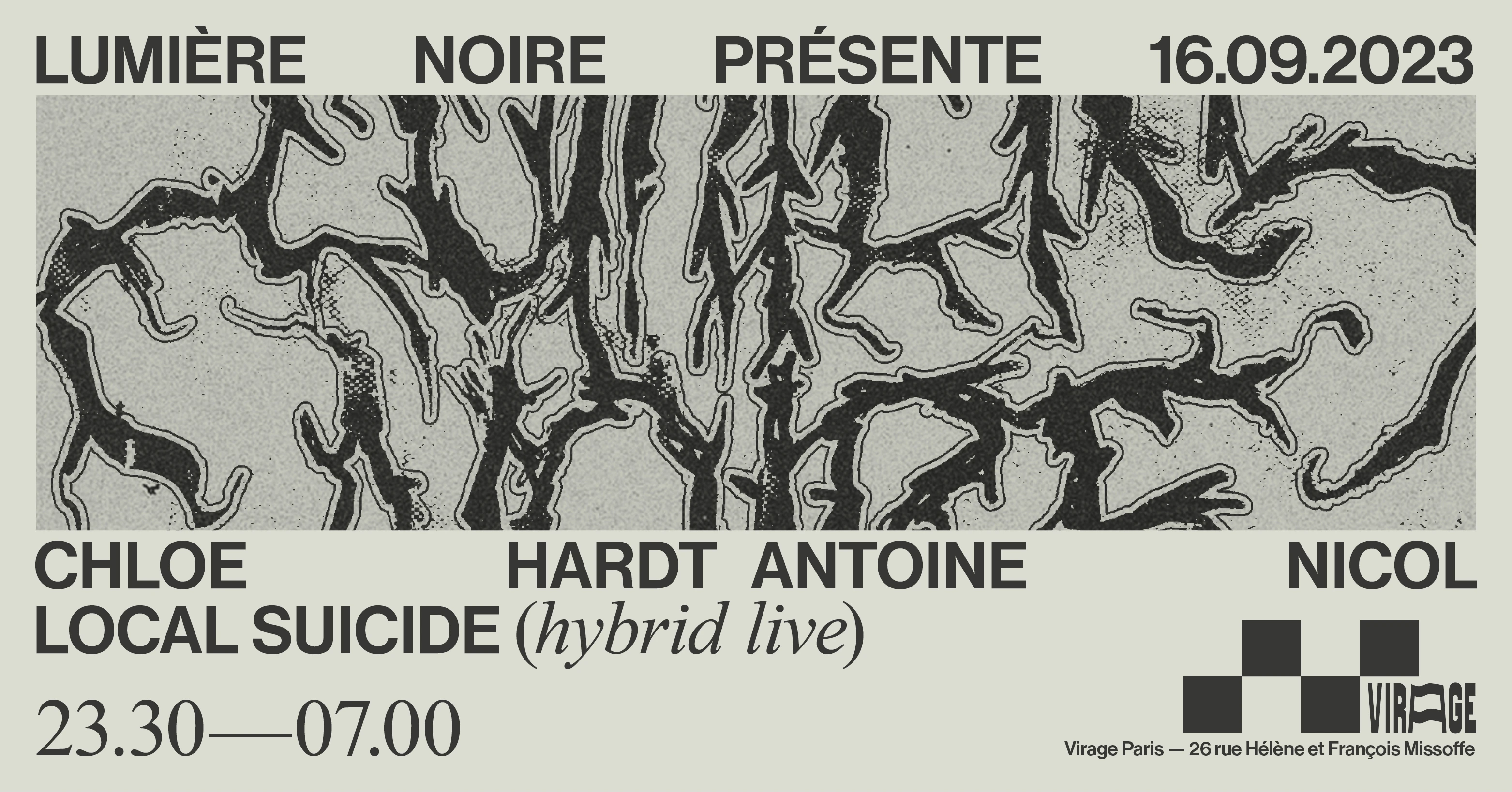 Lumiere Noire | Chloe, Local Suicide, Hardt Antoine, Nicol