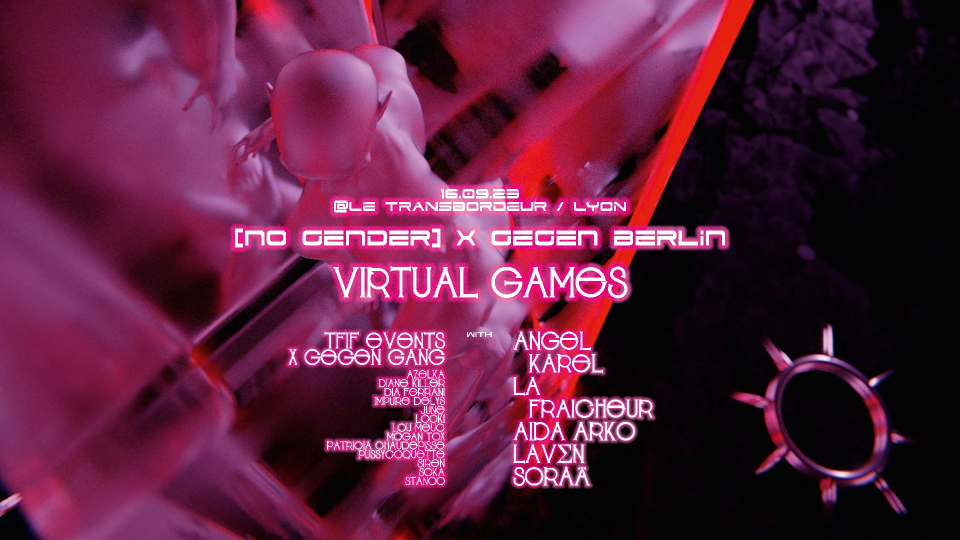 [No Gender] X Gegen Berlin : Virtual Games