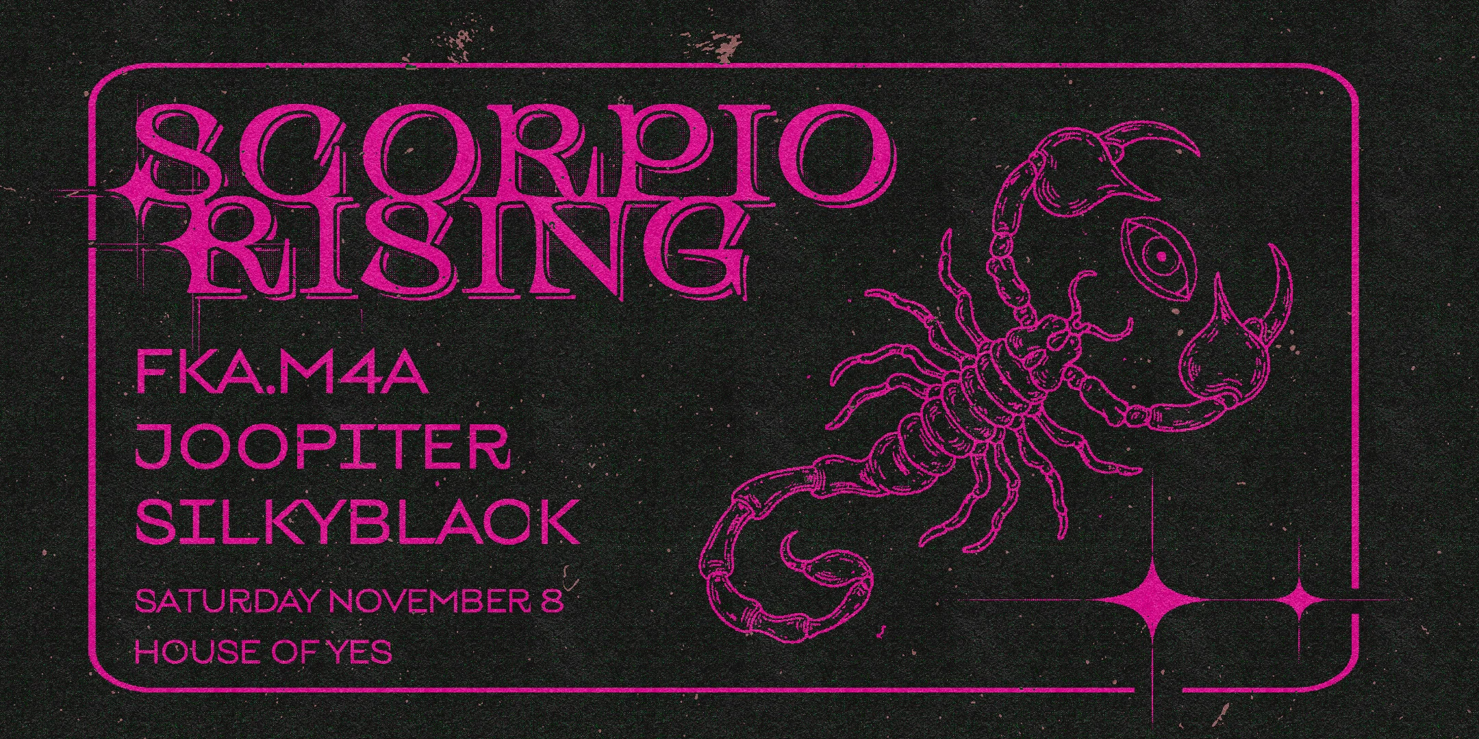 Scorpio Rising: Fka.M4a • Joopiter • Silkyblack ++