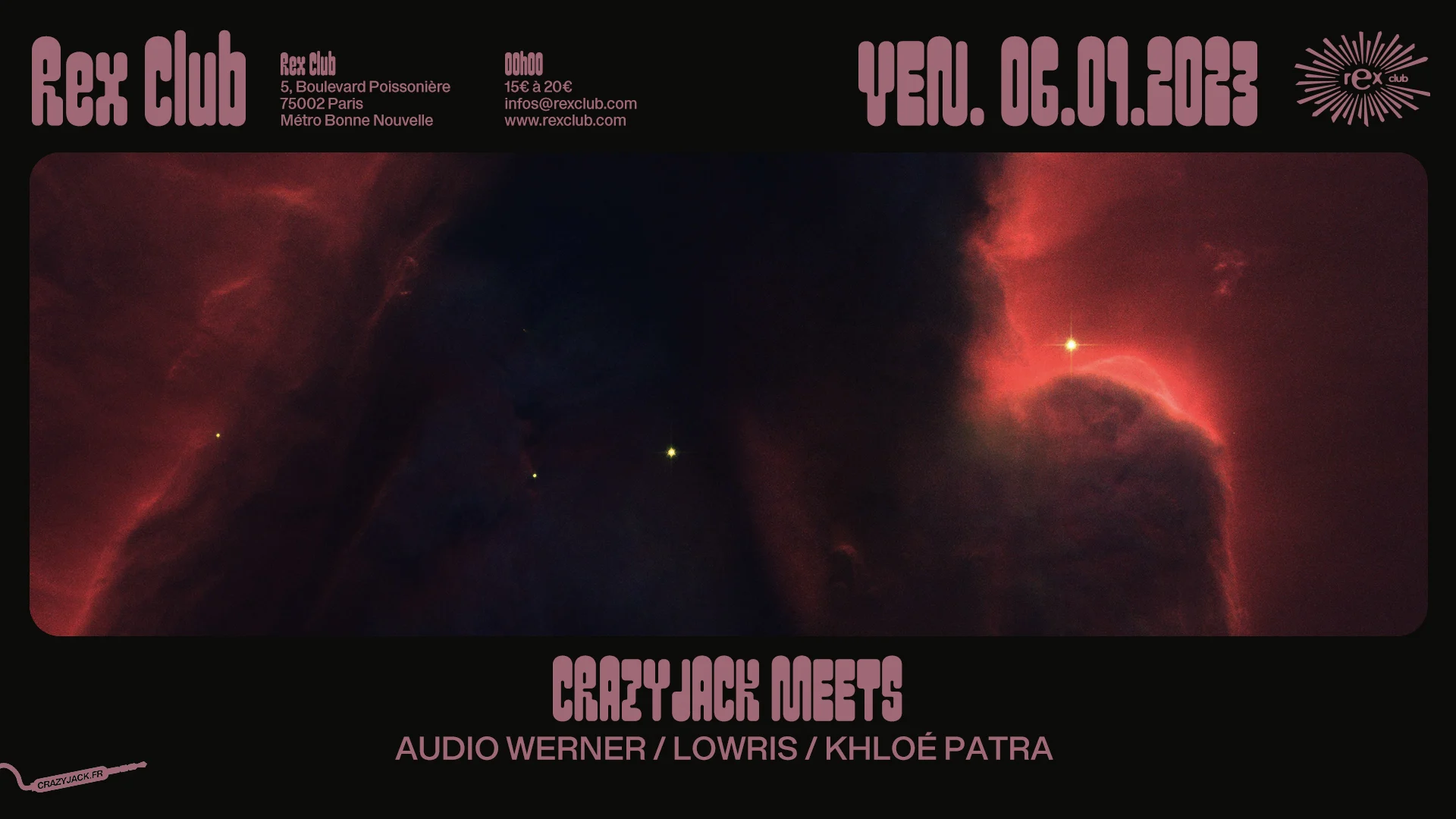 Crazyjack Meets: Audio Werner, Lowris, Khloé Patra