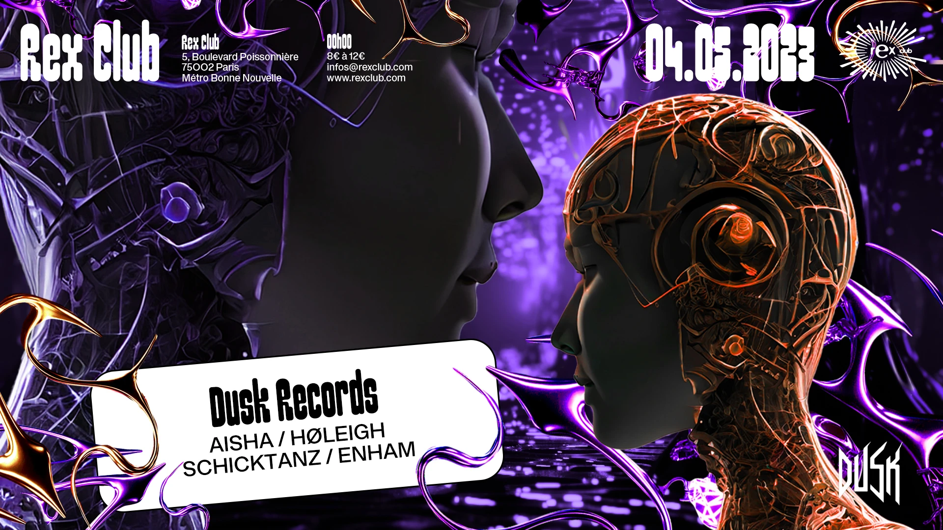 Dusk Records: Aisha, Høleigh, Schicktanz, Enham