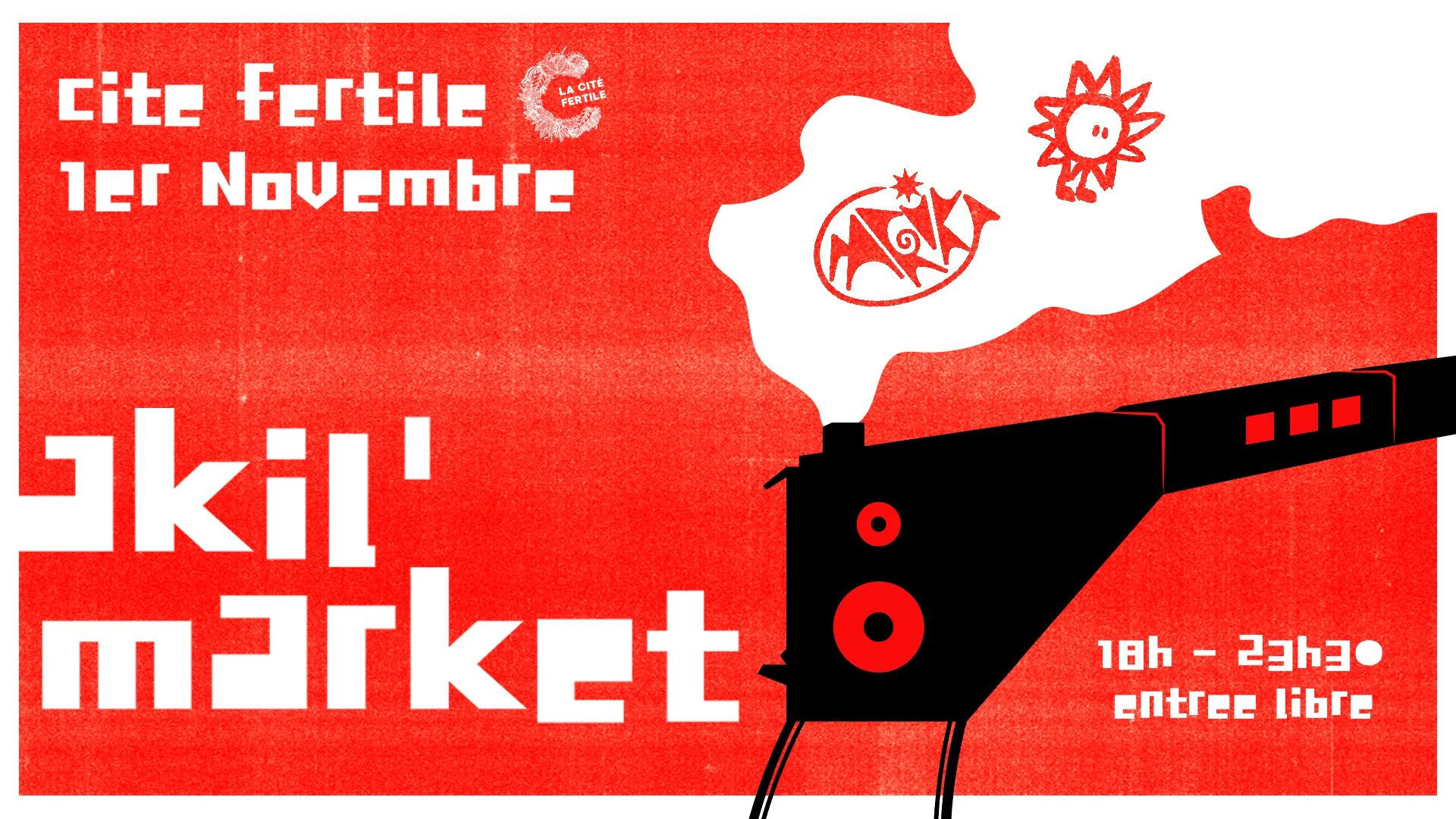 Akil - Market À La Cité Fertile