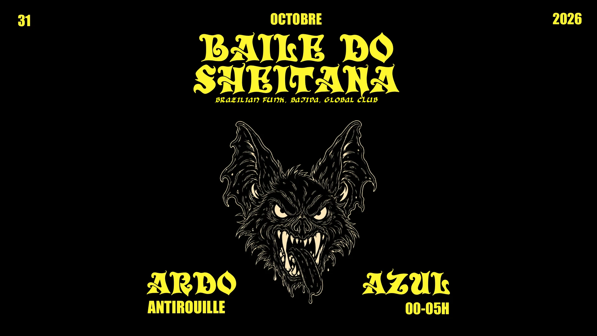 Baile Do Sheitana @Antirouille 31.10.26
