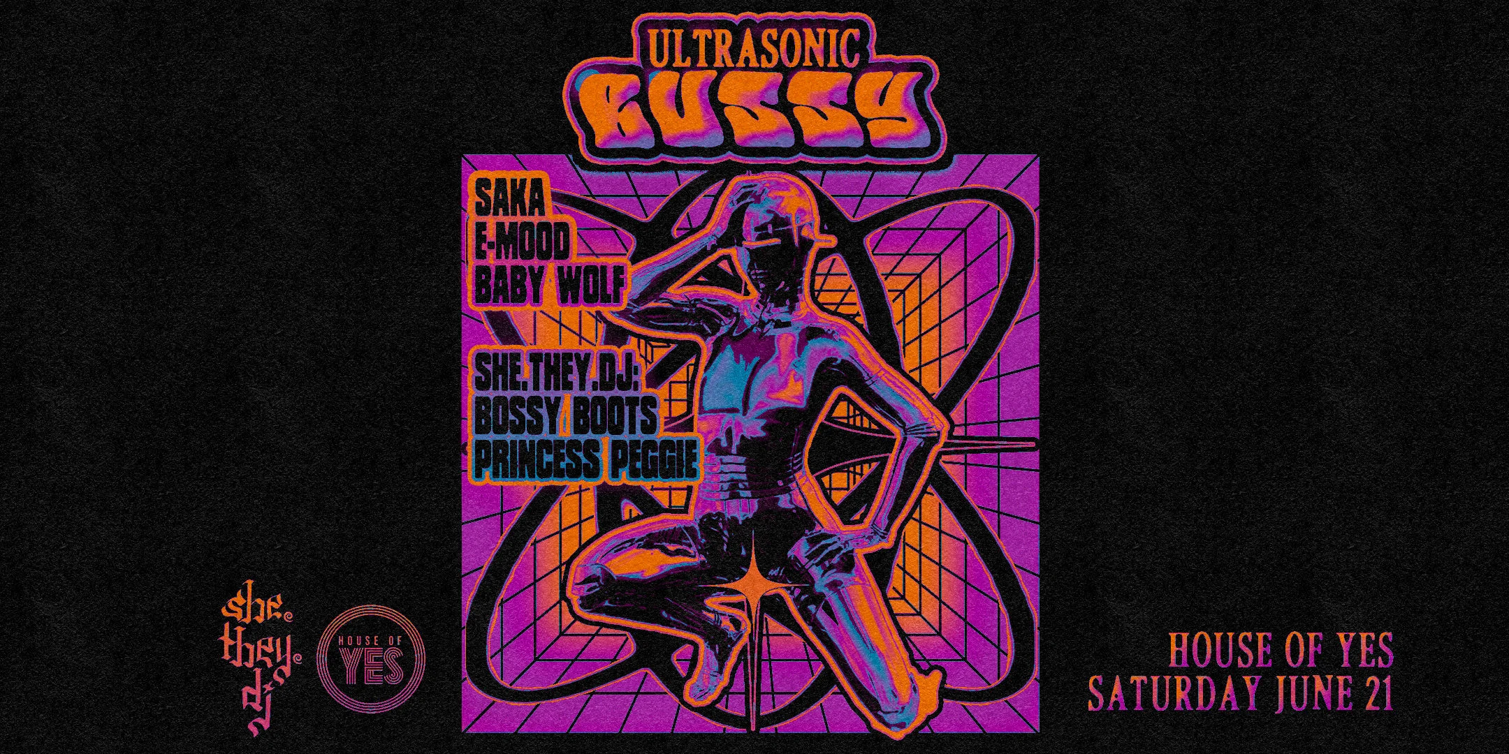 Ultrasonic Bussy Pride With She.They.Dj