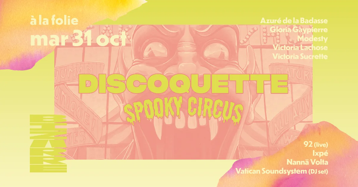 Bizarre • Discoquette “Spooky Circus”