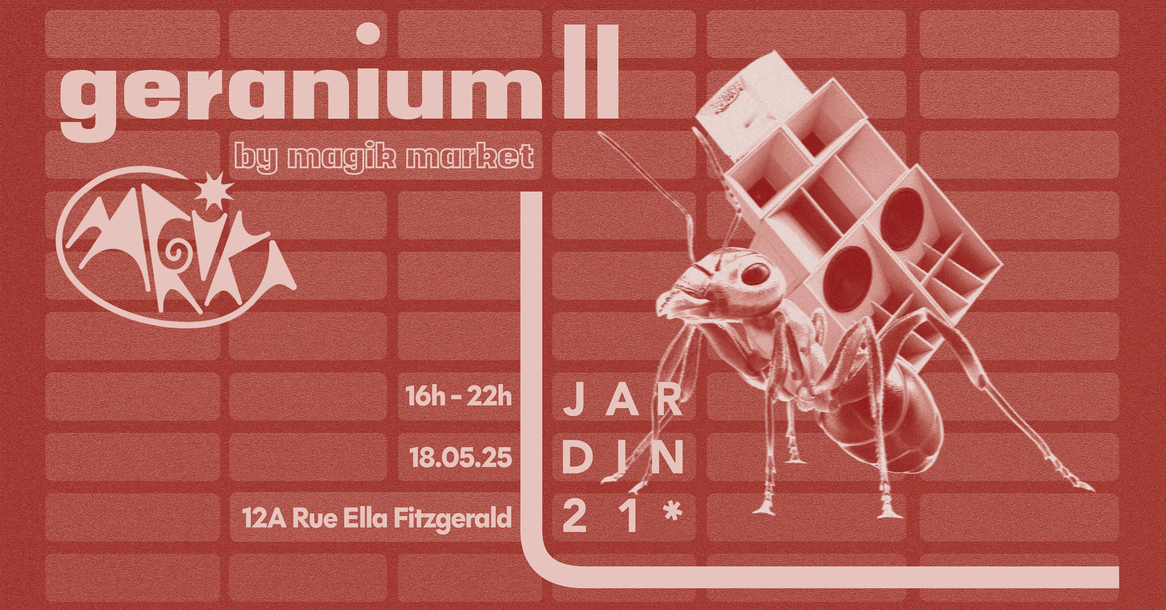 Magik Market X Jardin21 - Dj Set