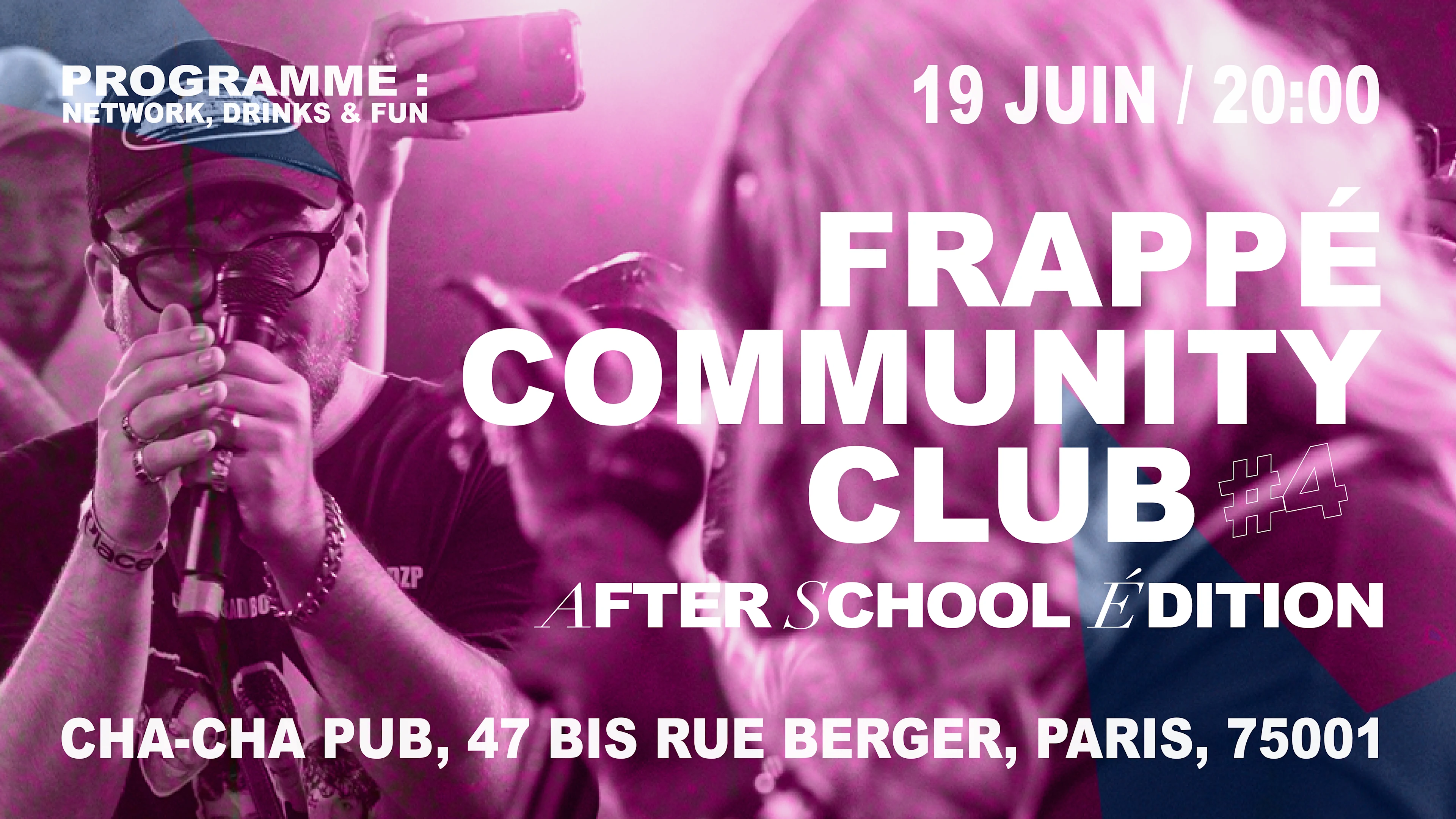 Frappé Community Club #4 - Afterschool 2 Edition