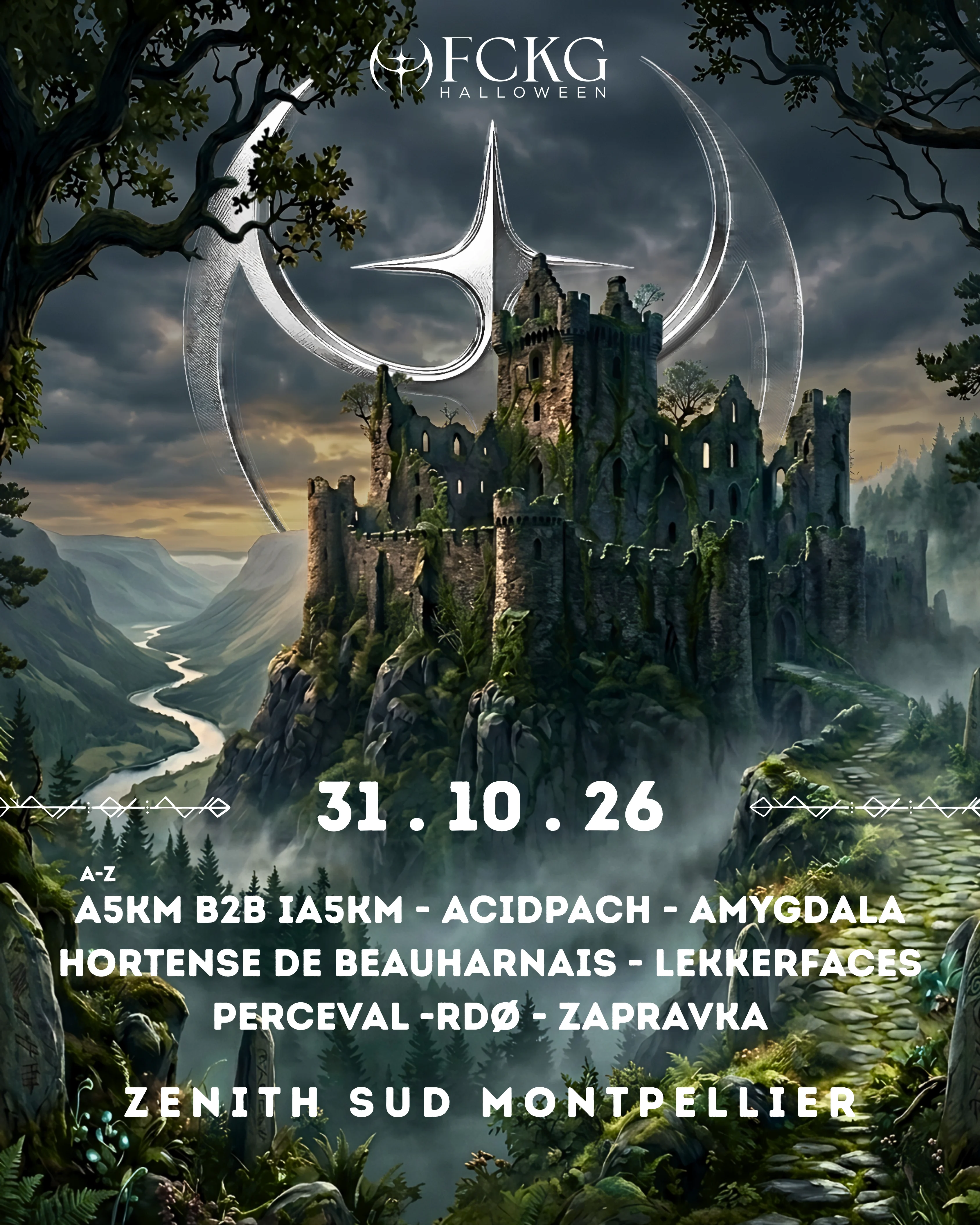 Fckg Halloween 2026 - Zénith Sud