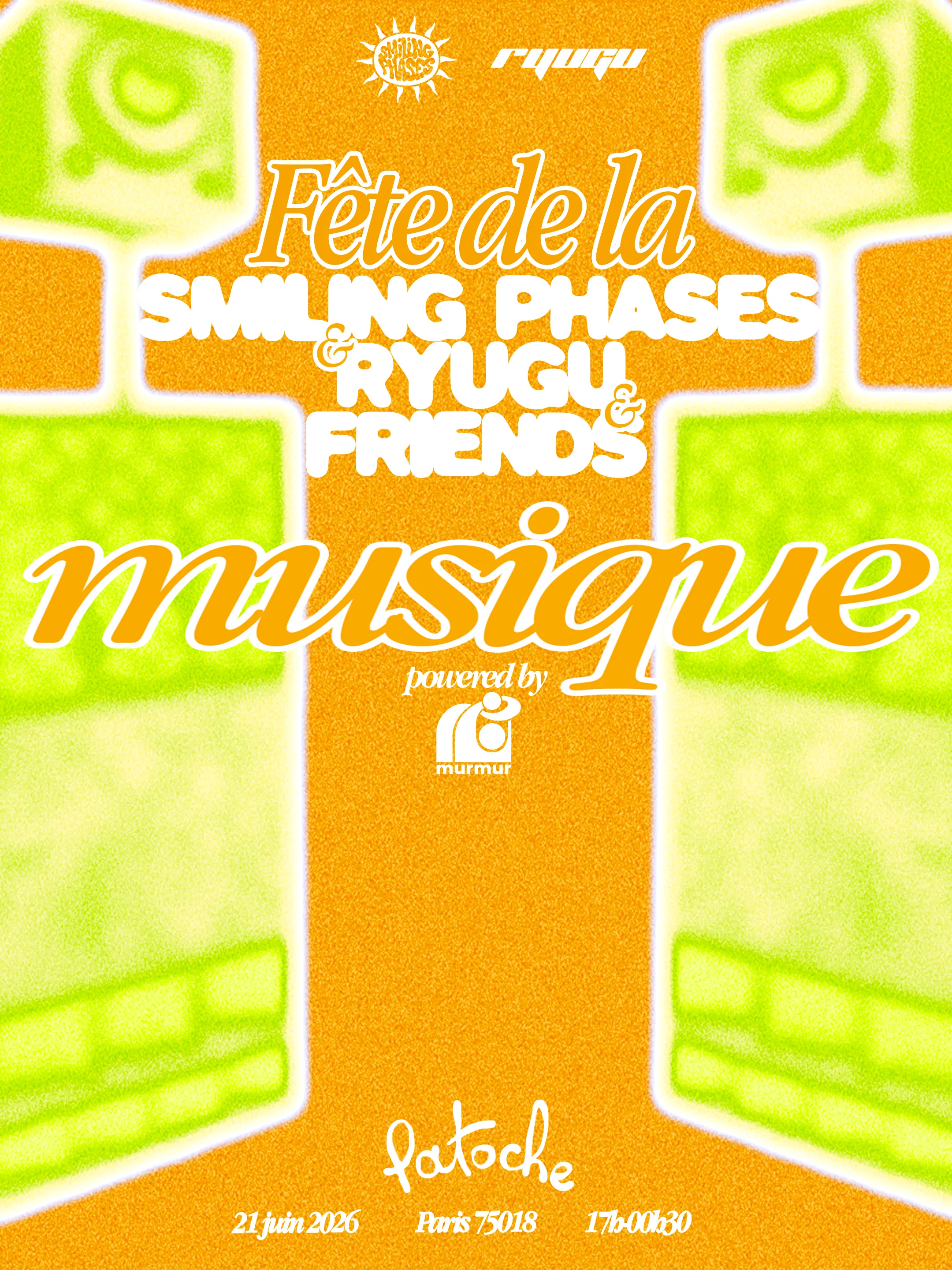 Fête De La Musique 2026 - Smiling Phases X Ryugu & Friends