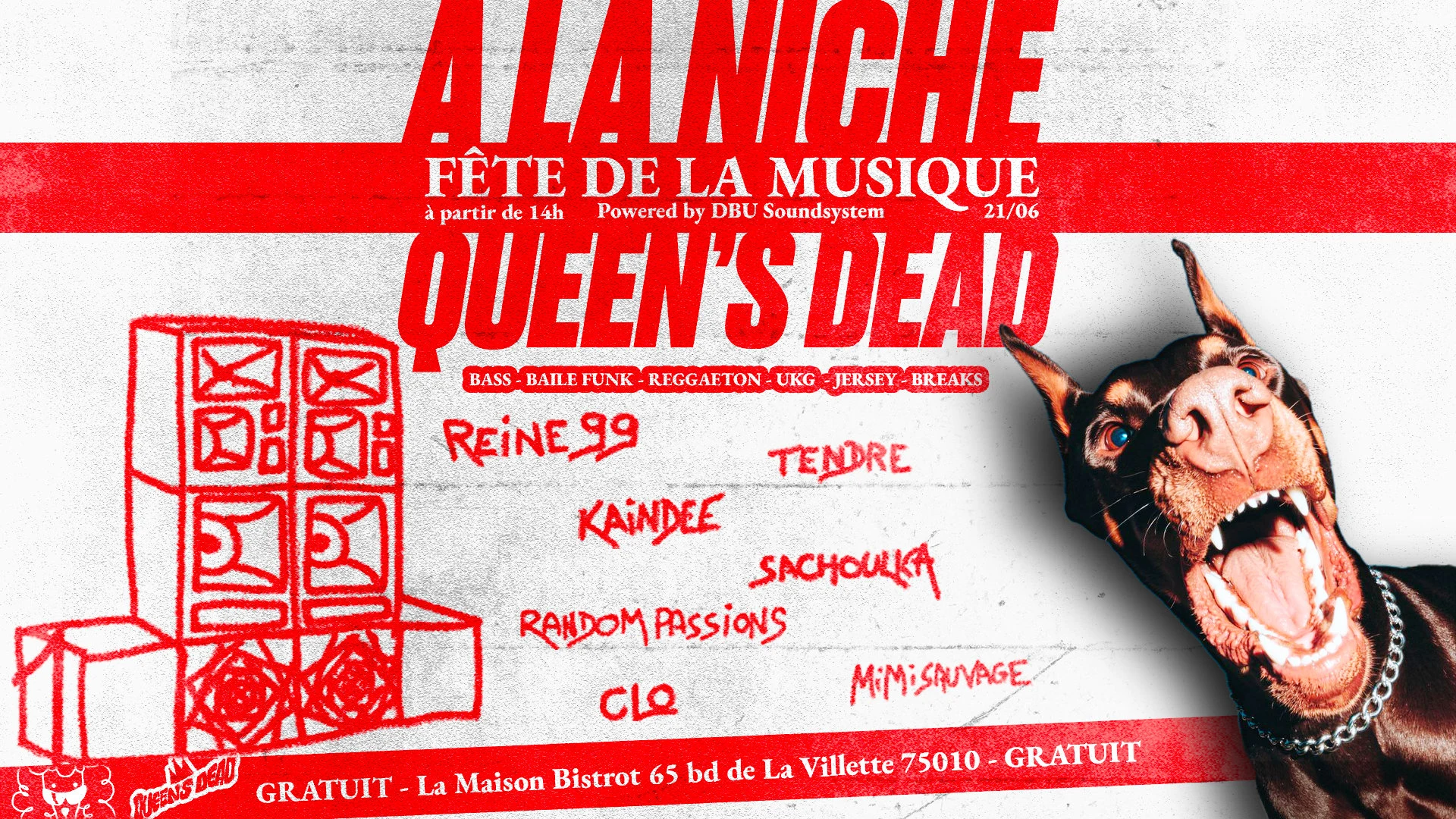 A La Niche X Queen's Dead - Fête De La Musique