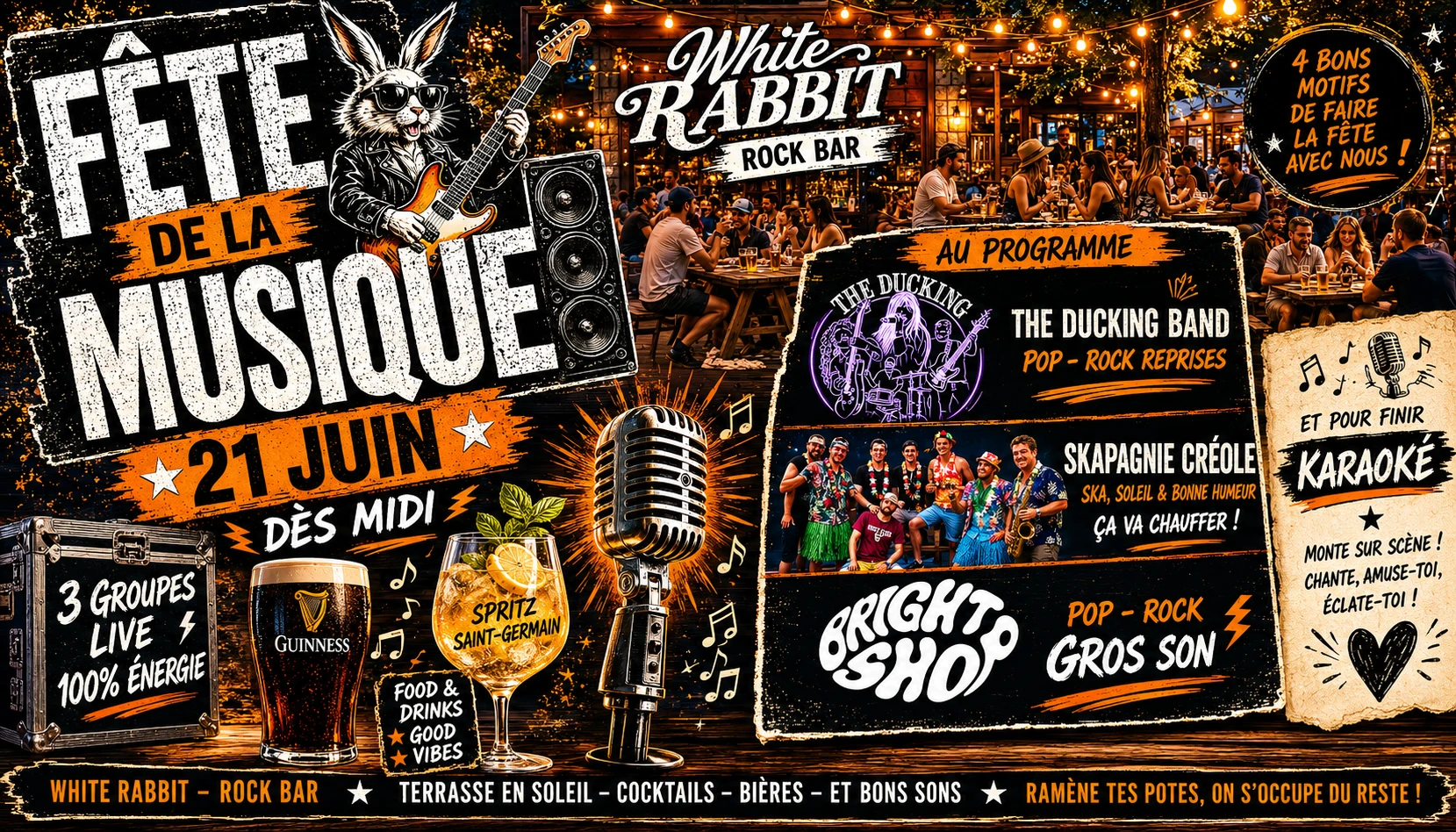 Fête De La Musique Au White Rabbit