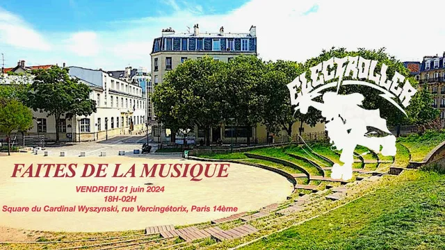 Electroller Faites De La Musique ! Free Open Air Paris 14ème